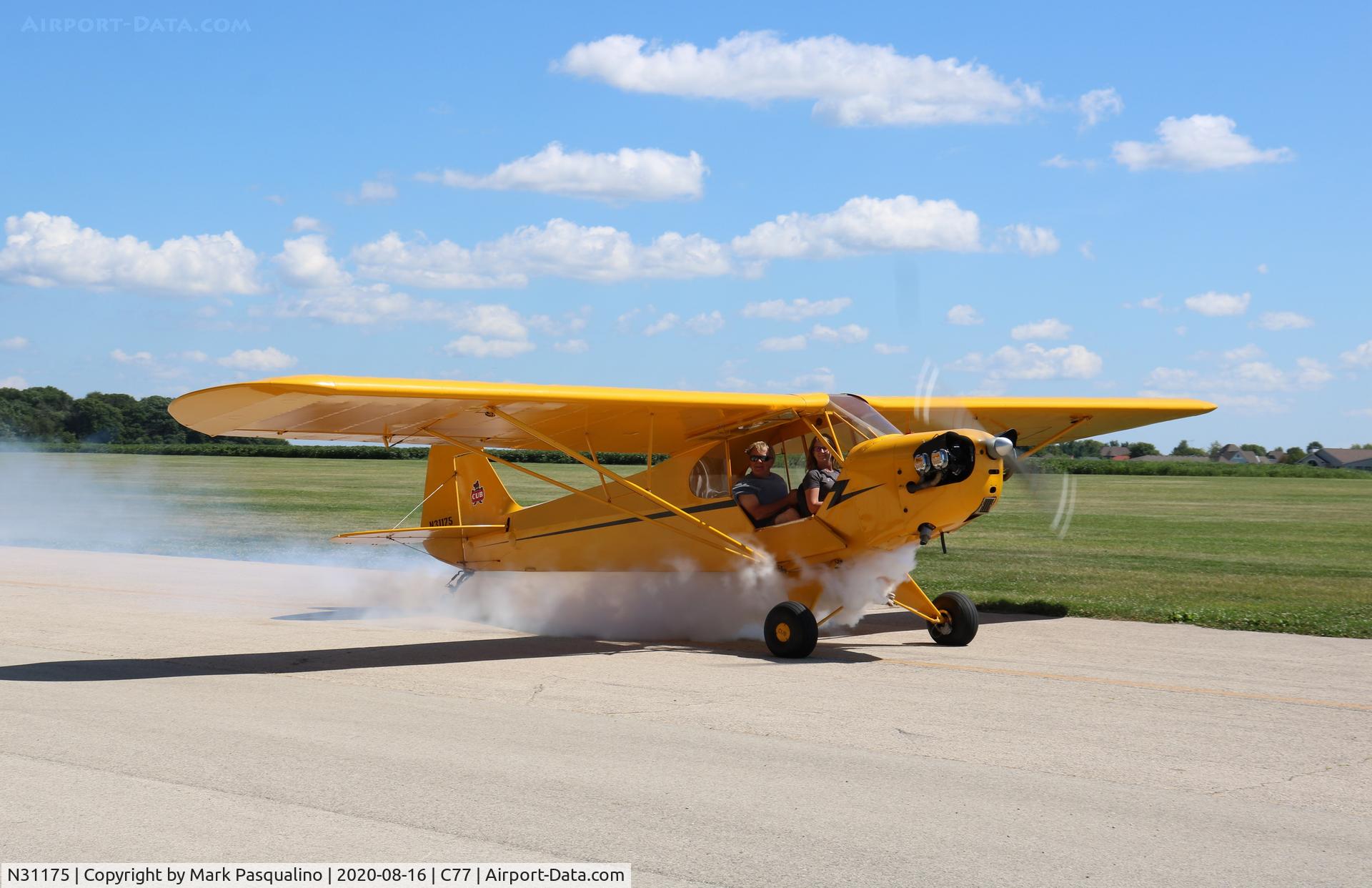 N31175, 1940 Piper J3F-65 C/N 5383, Piper J3F-65