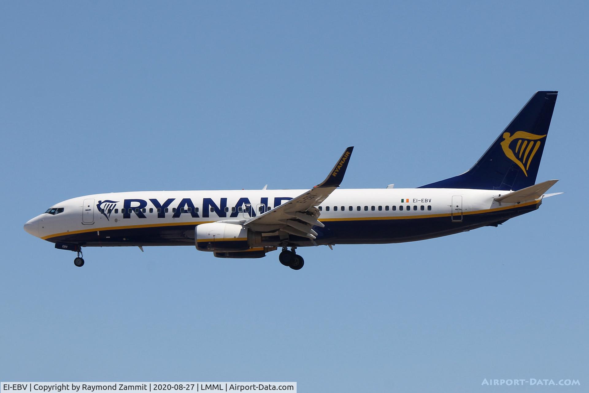 EI-EBV, 2009 Boeing 737-8AS C/N 35009, B737-800 EI-EBV Ryanair