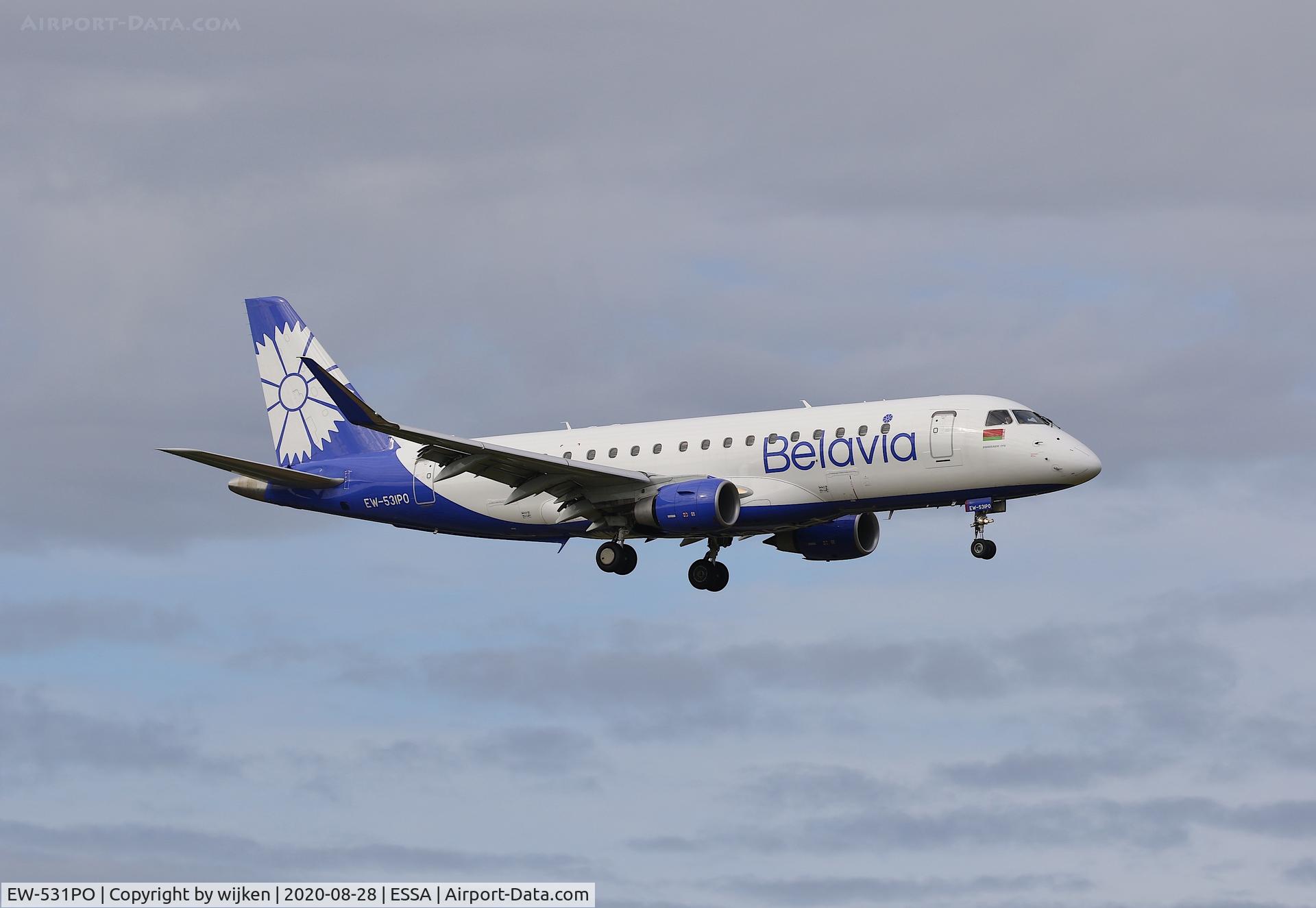 EW-531PO, 2019 Embraer 175LR (ERJ-170-200LR) C/N 17000782, RWY 01L