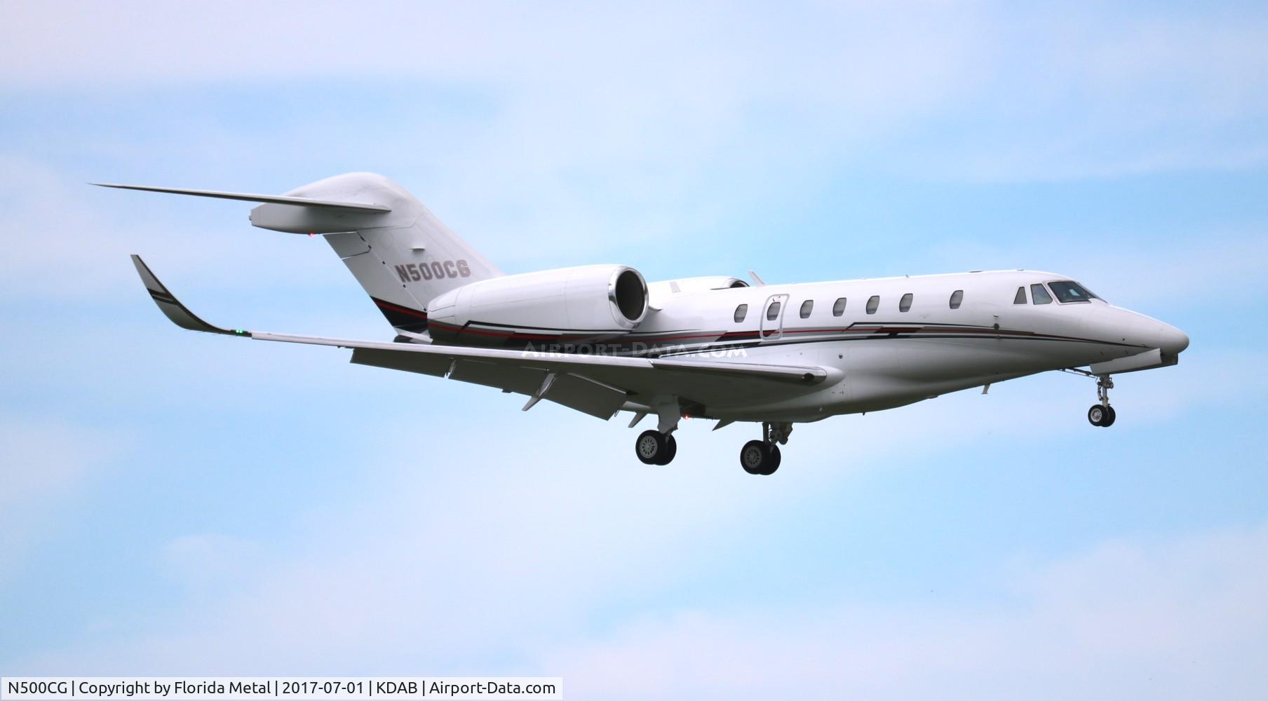 N500CG, 2015 Cessna 750 Citation X C/N 750-0519, DAB 2017