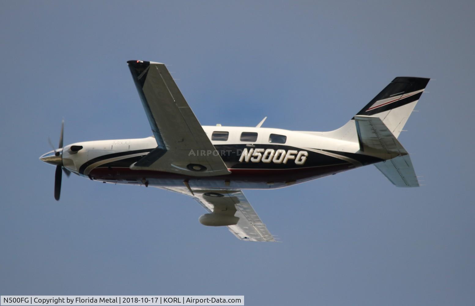 N500FG, 2015 Piper PA-46-500TP Meridian M500 C/N 4697583, NBAA 2018