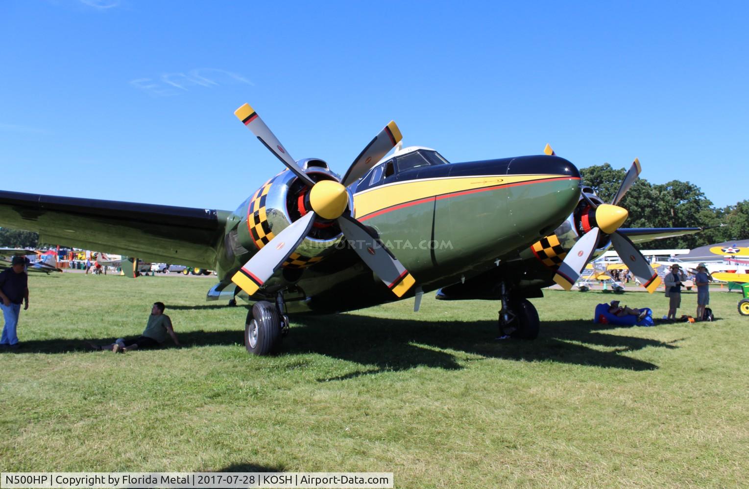 N500HP, 1963 Dee Howard Co 500 C/N 500-105, OSH 2017