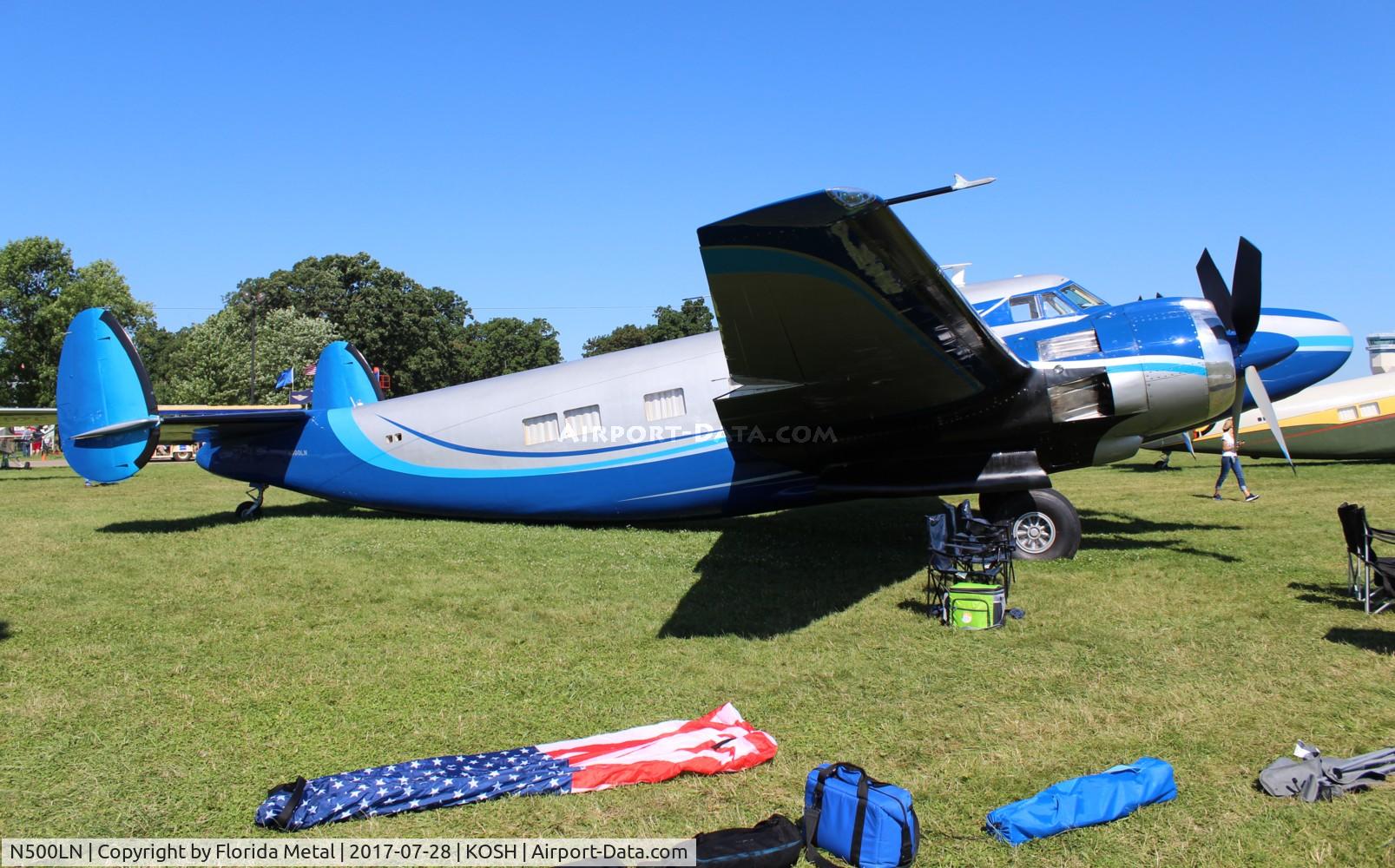 N500LN, 1960 Howard (Lockheed) 500 (PV-1/B-34 Ventura) C/N 5560/49, OSH 2017