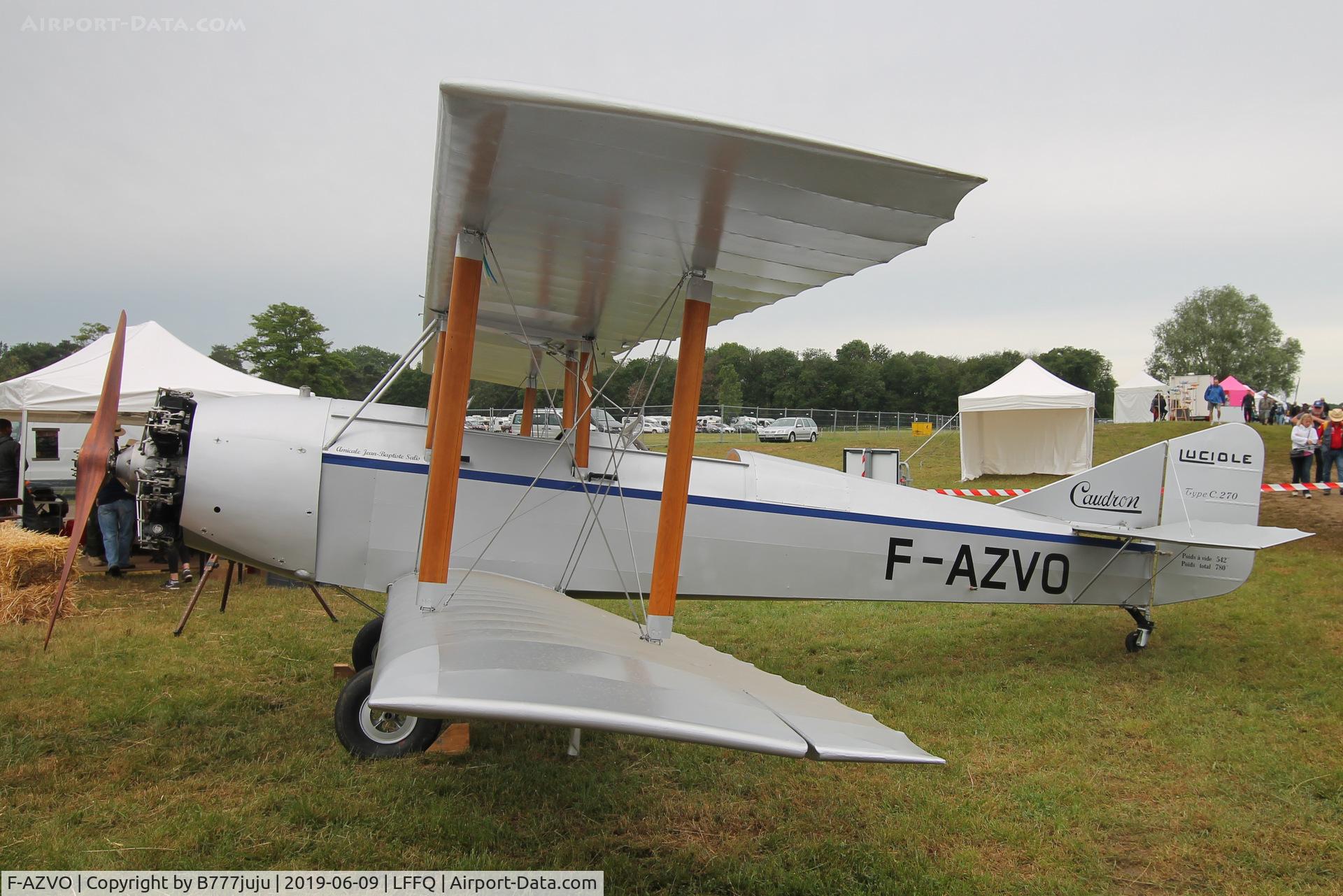 F-AZVO, 1932 Caudron C.270 Luciole C/N 6607/32, at La Ferté Alais