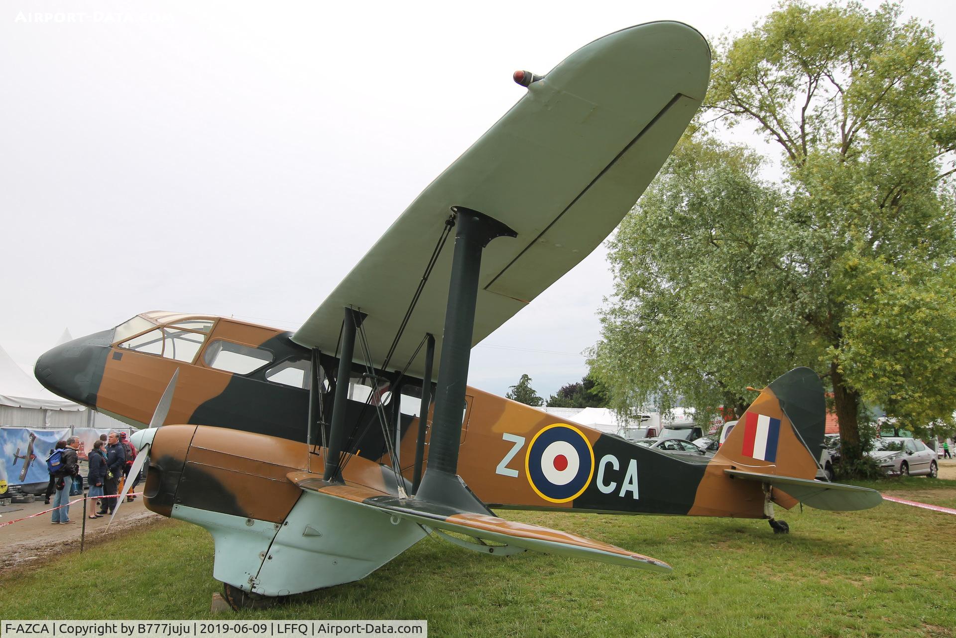 F-AZCA, 1940 De Havilland DH-89A Dominie/Dragon Rapide C/N 6541, at La Ferté-Alais