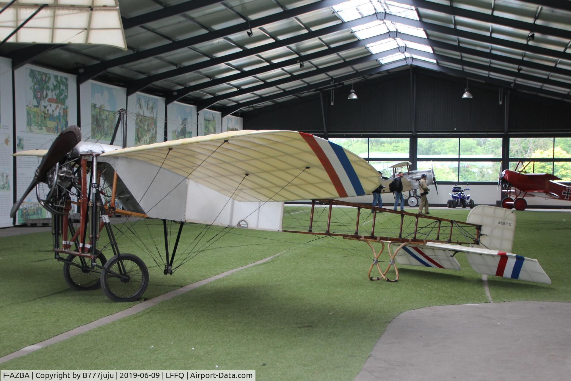 F-AZBA, Bleriot XI Replica C/N 1, at La Ferté-Alais