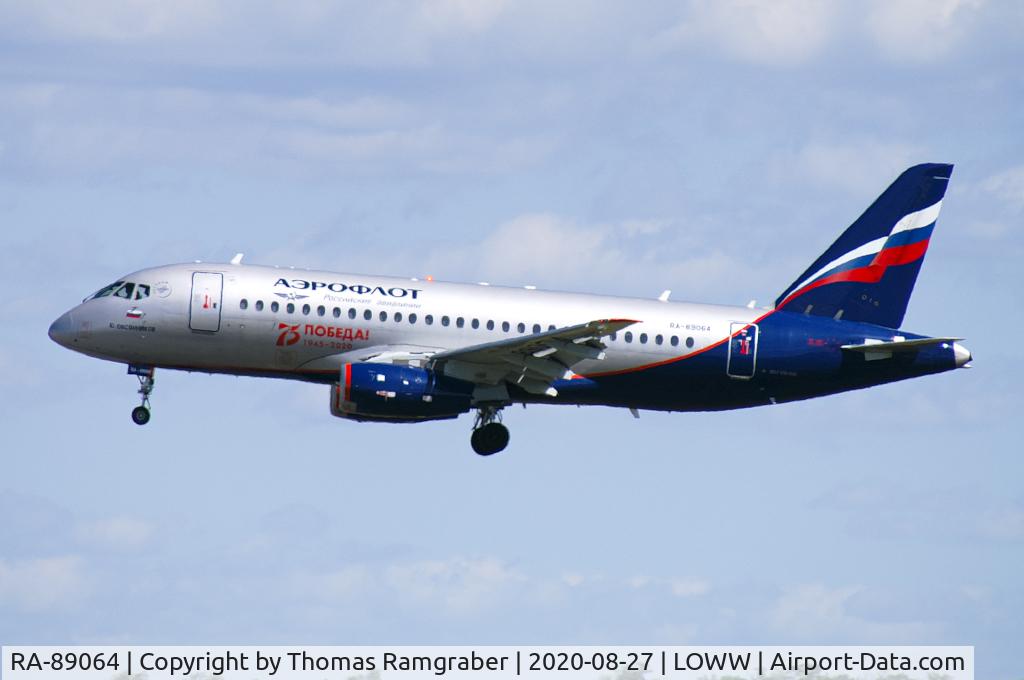 RA-89064, 2015 Sukhoi SuperJet 100-95B C/N 95101, Aeroflot Sukhoi SuperJet 100-95B