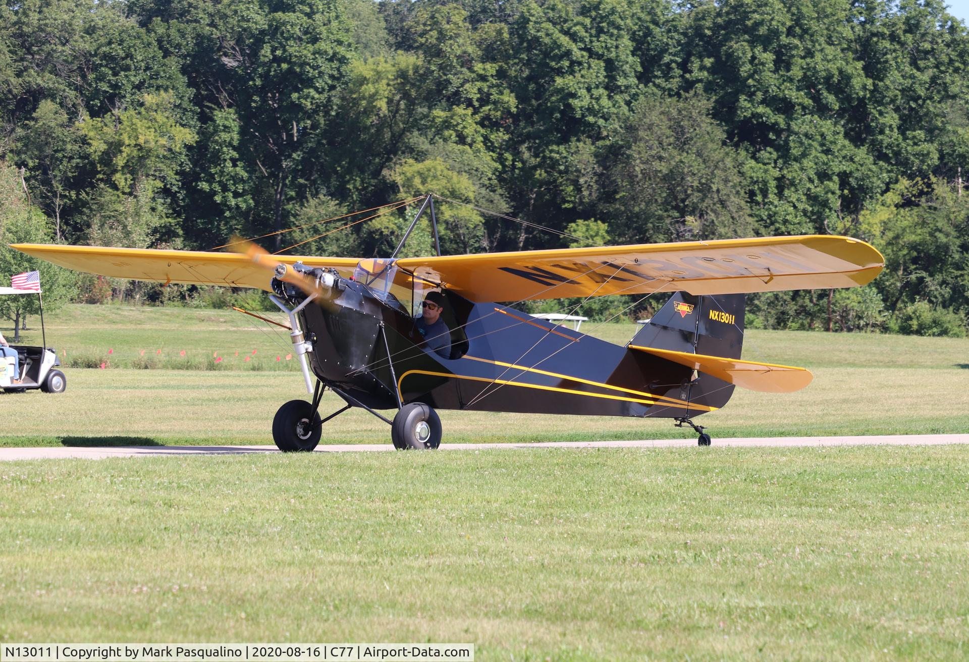 N13011, 1998 Aeronca C.3 Replica C/N 571833, Aeronca C.3 Replica