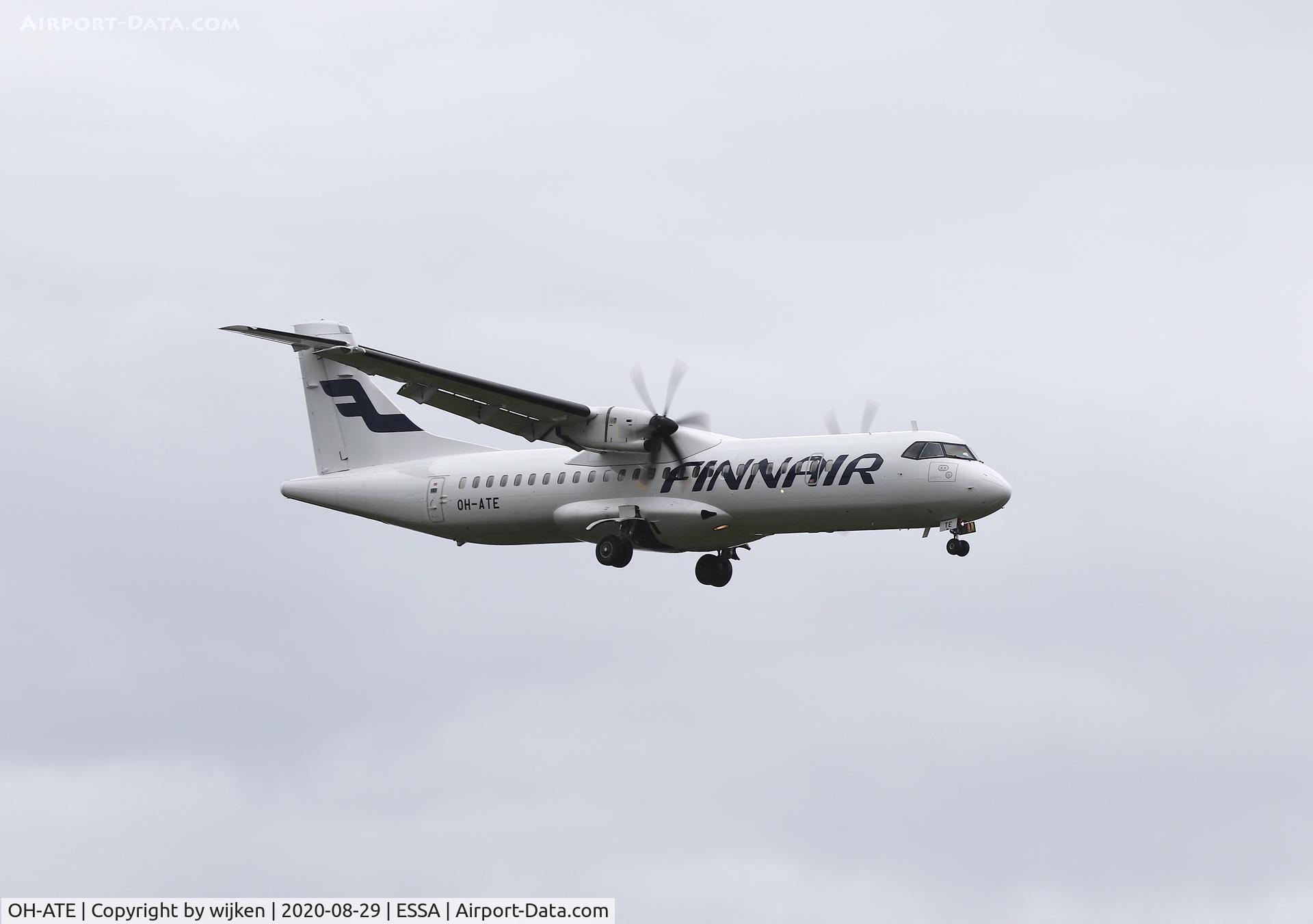 OH-ATE, 2007 ATR 72-212A C/N 741, RWY 01L