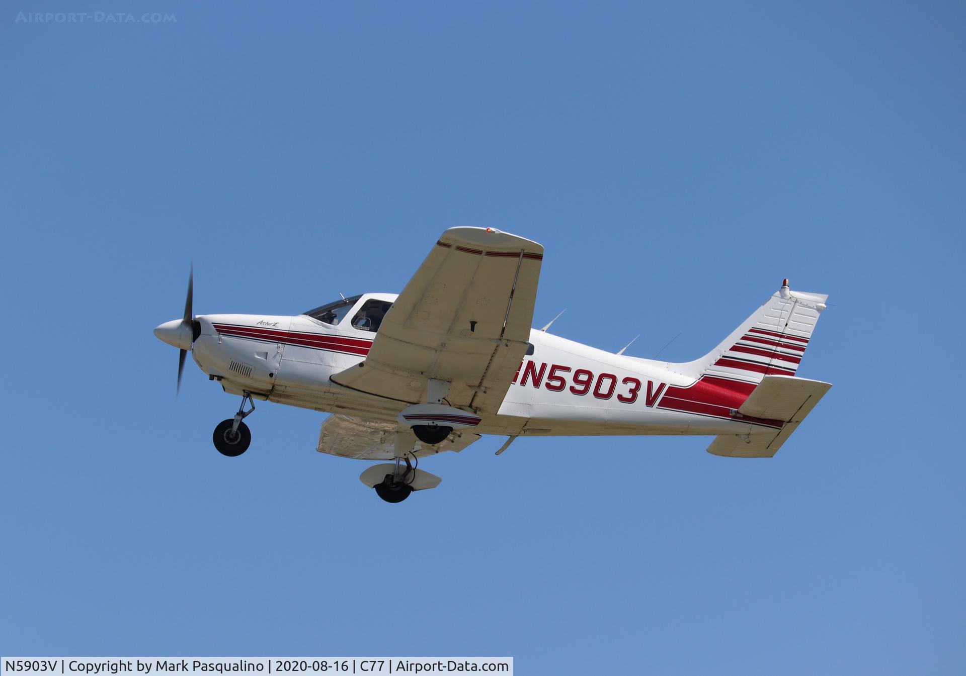 N5903V, 1977 Piper PA-28-181 C/N 28-7790511, Piper PA-28-181