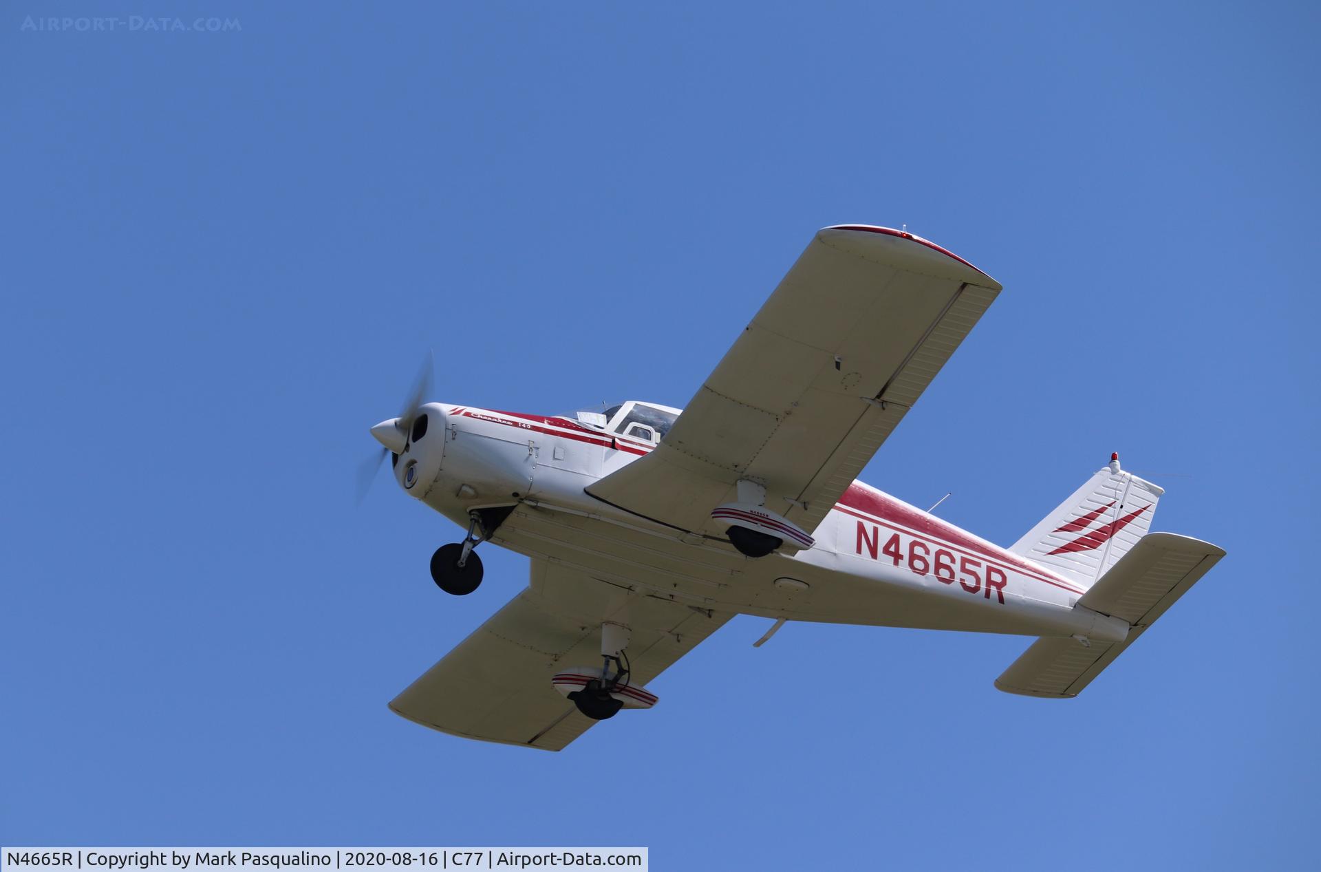 N4665R, 1966 Piper PA-28-140 C/N 28-21421, Piper PA-28-140