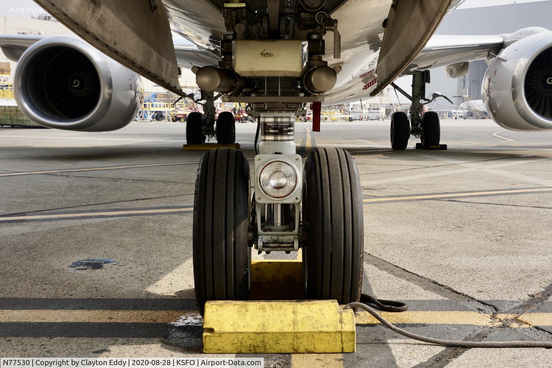 N77530, 2011 Boeing 737-824 C/N 39998, SFO 2020.