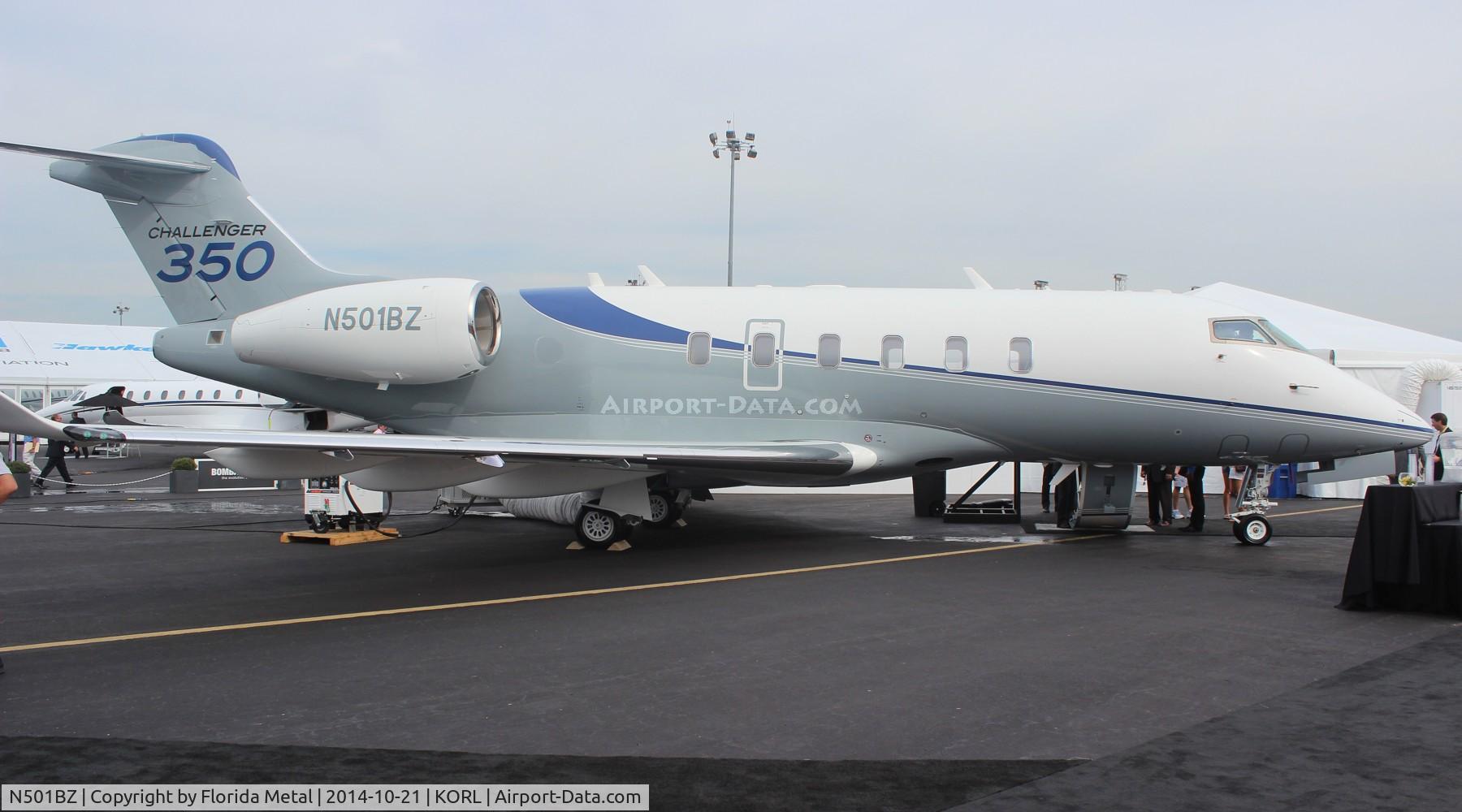 N501BZ, 2014 Bombardier Challenger 350 (BD-100-1A10) C/N 20501, NBAA 2014