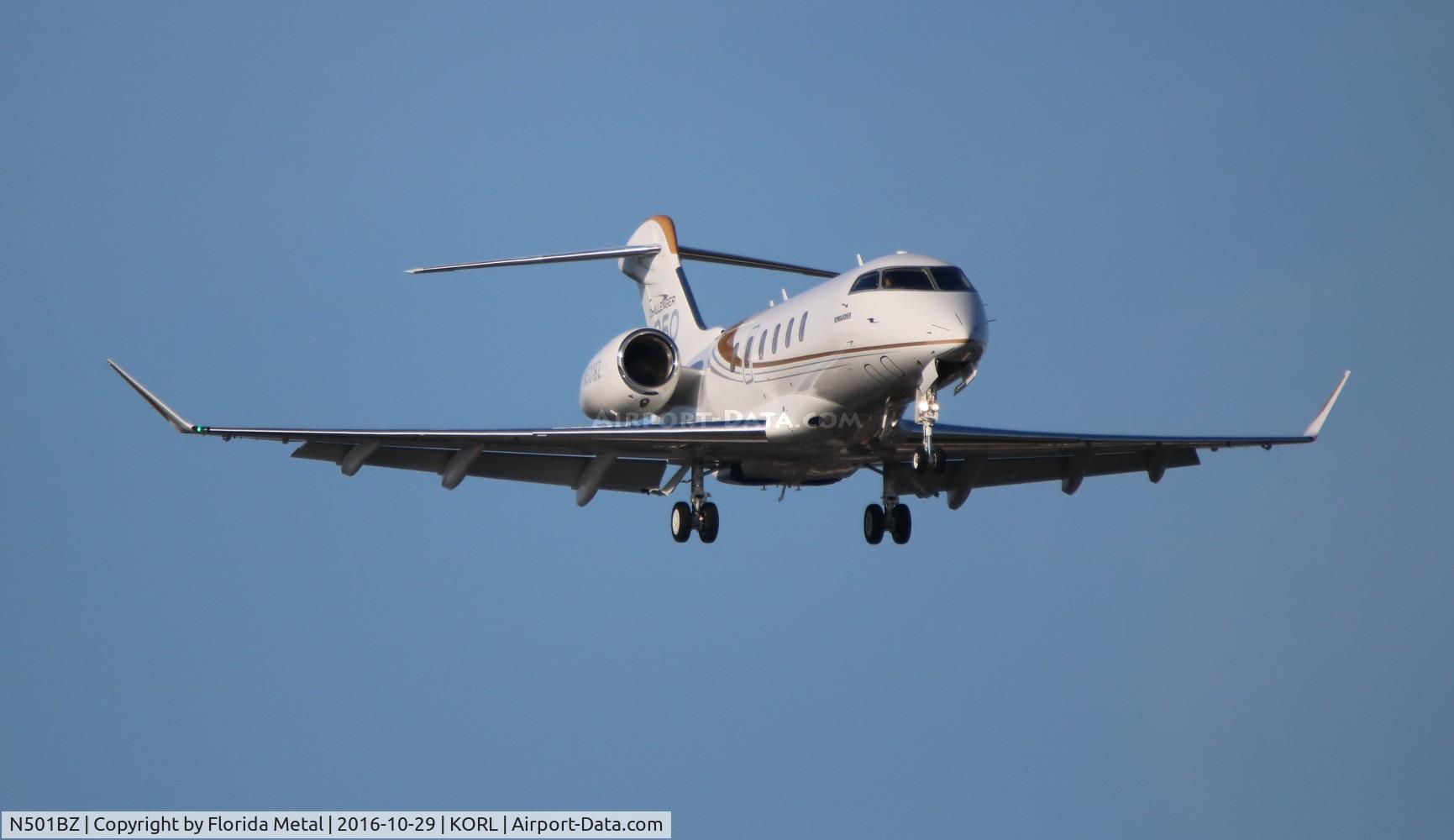 N501BZ, 2014 Bombardier Challenger 350 (BD-100-1A10) C/N 20501, NBAA 2016