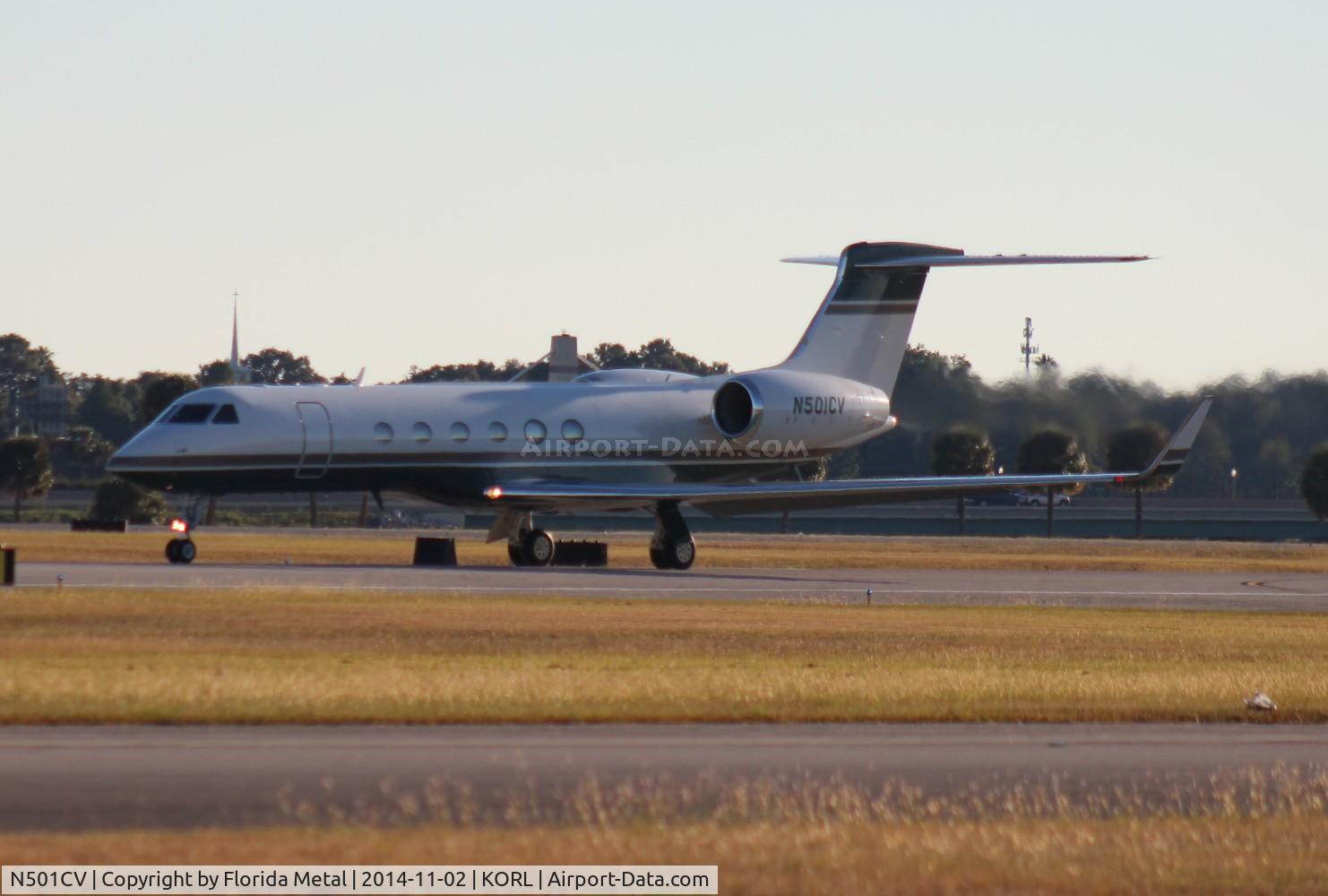 N501CV, 2001 Gulfstream Aerospace G-V C/N 639, ORL 2014
