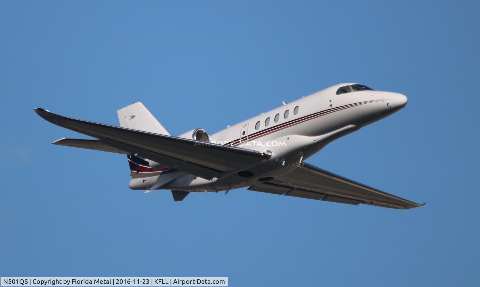 N501QS, 2016 Cessna 680A Citation Latitude C/N 680A-0037, FLL 2016