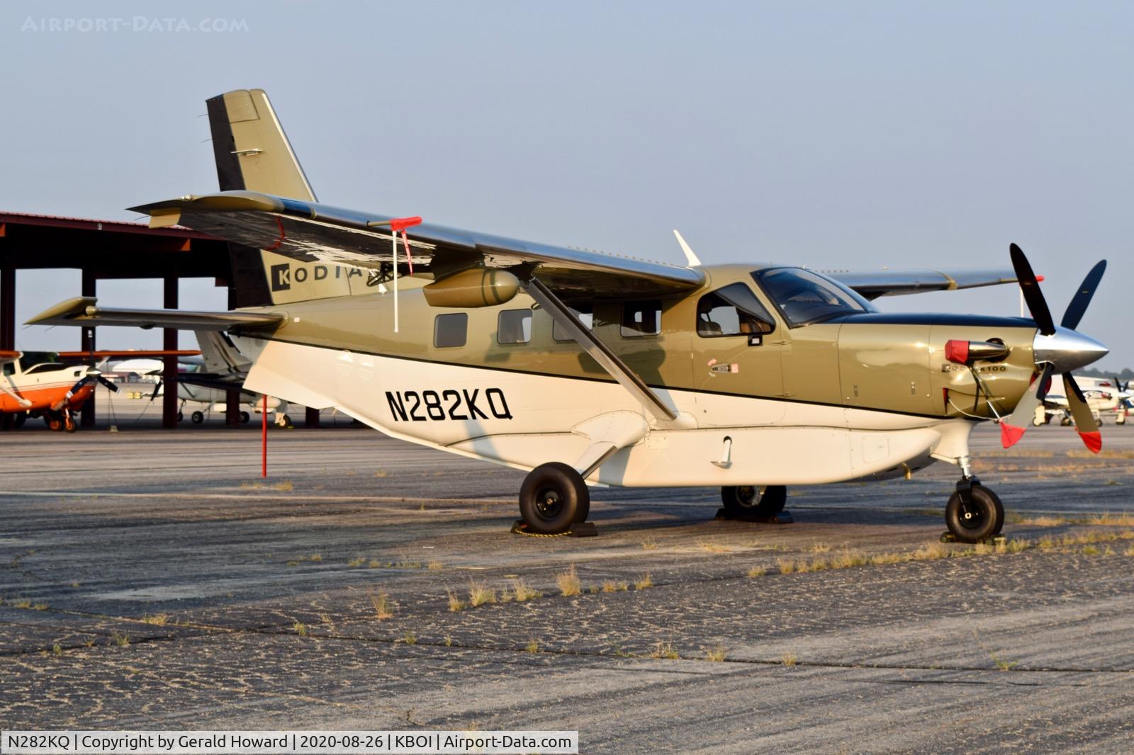 N282KQ, 2020 Quest Kodiak 100 C/N 100-0282, Parked on north GA ramp.