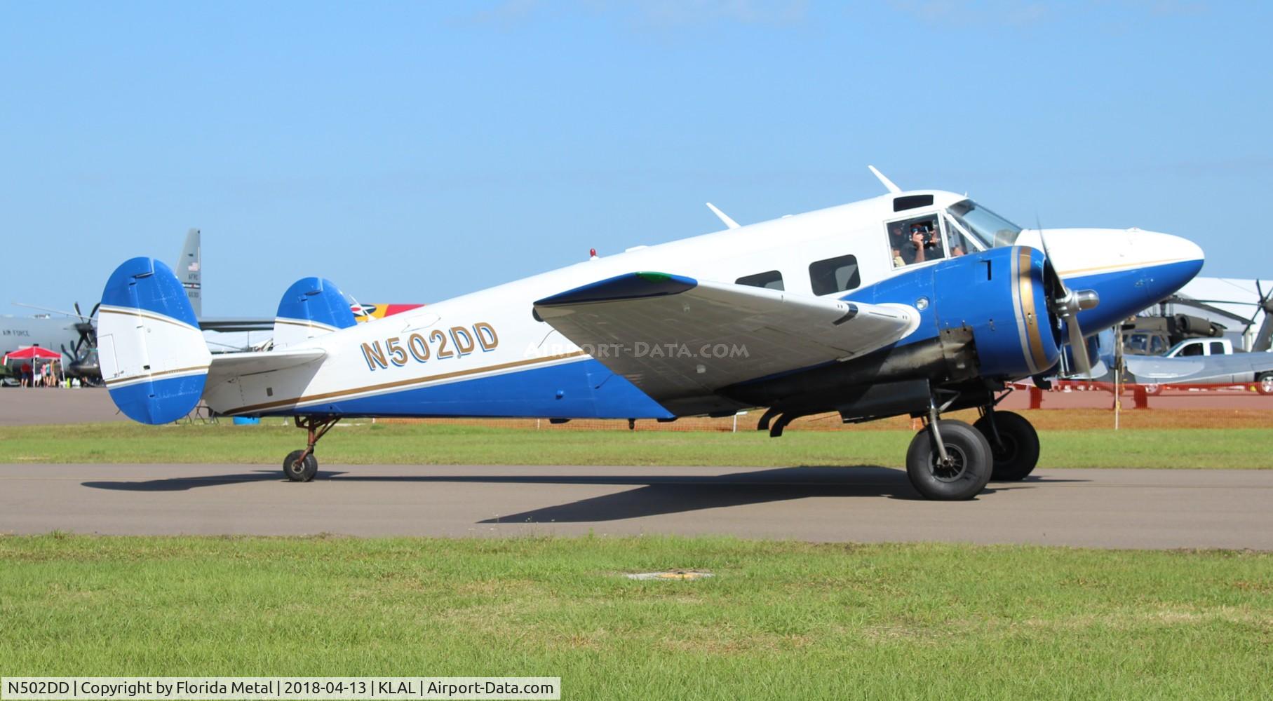 N502DD, 1960 Beech G18S C/N BA-542, SNF 2018