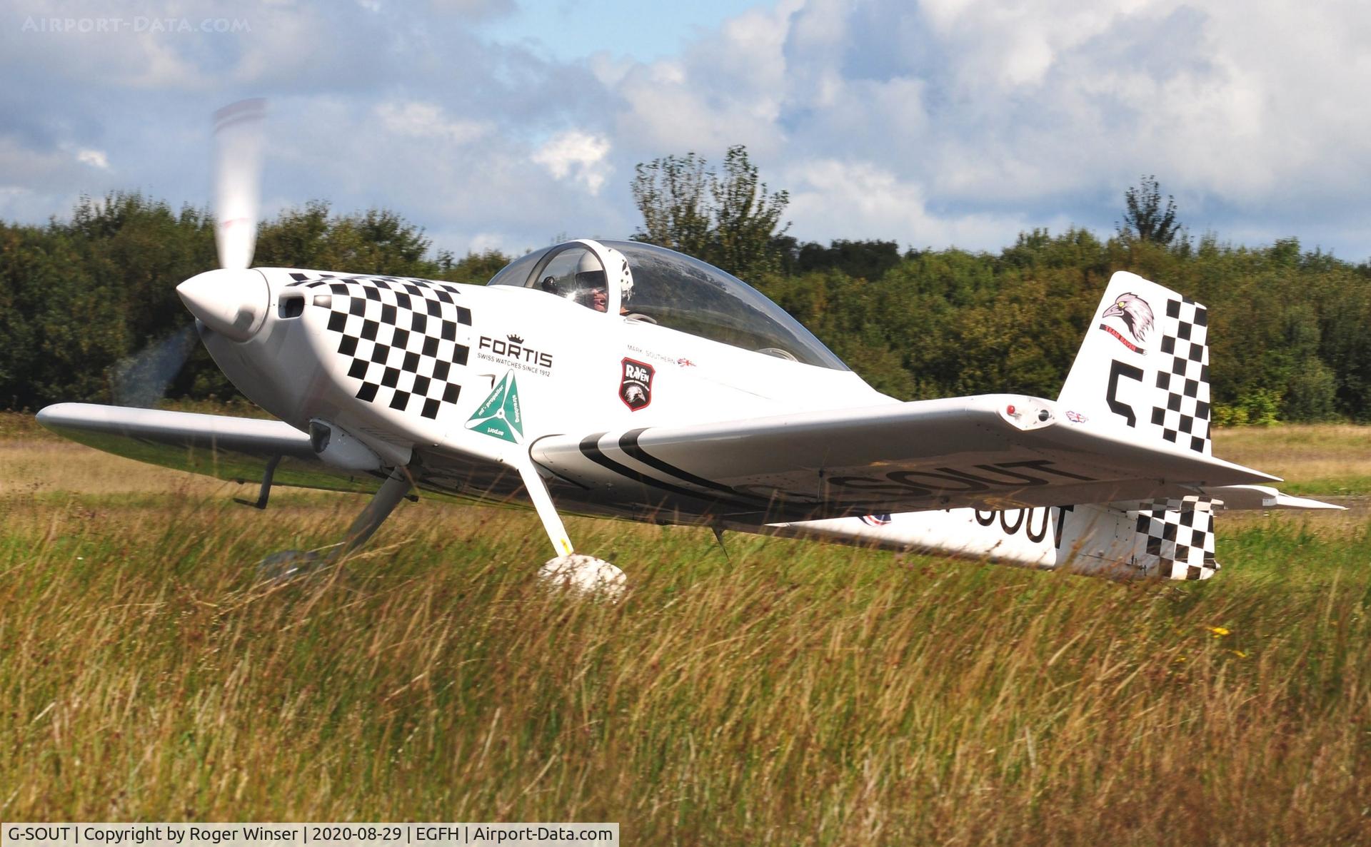 G-SOUT, 2006 Vans RV-8 C/N PFA 303-13295, Visiting RV-8 aircraft (Raven 5 in Team Raven)
