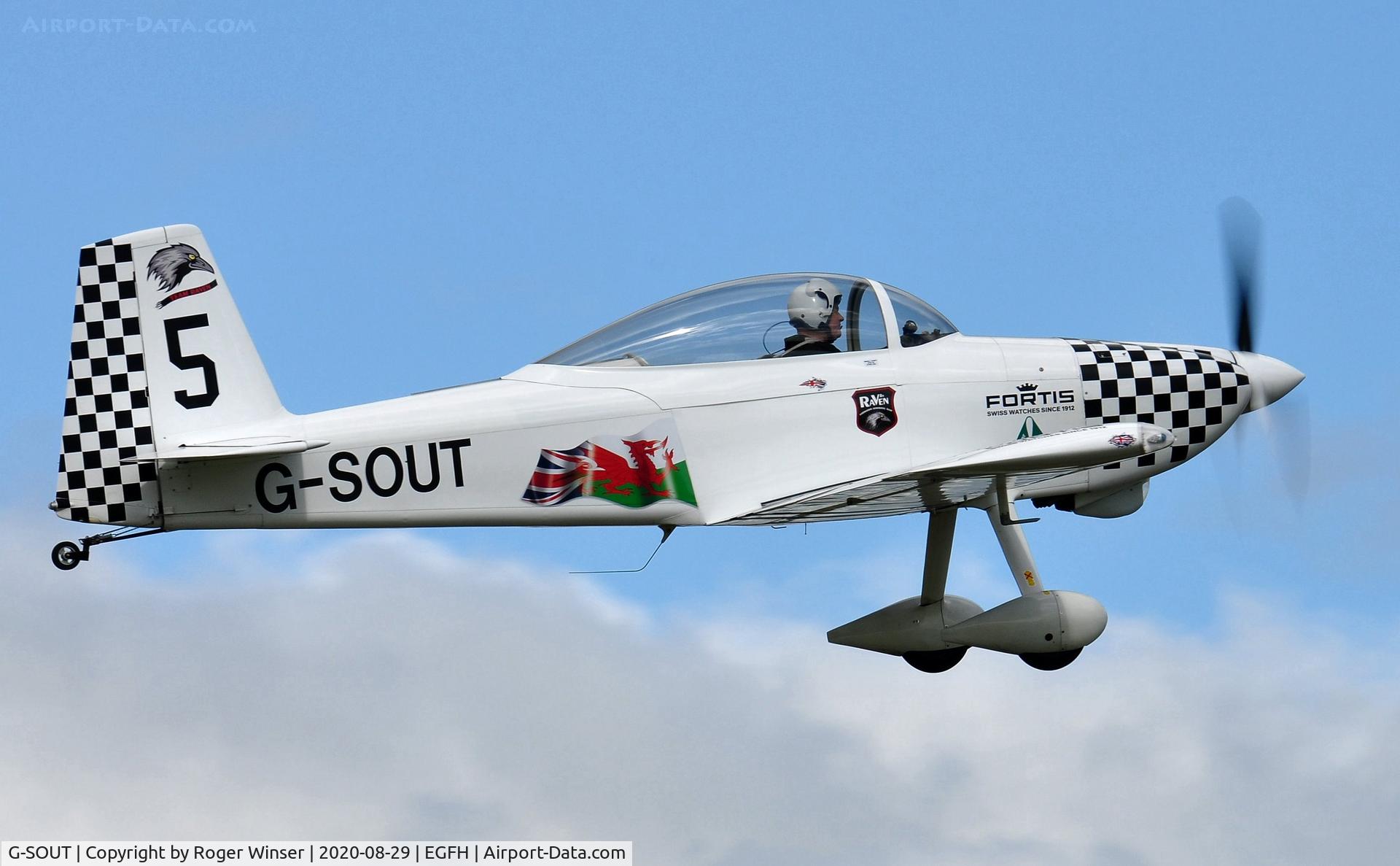 G-SOUT, 2006 Vans RV-8 C/N PFA 303-13295, Visiting RV-8 aircraft (Raven 5)