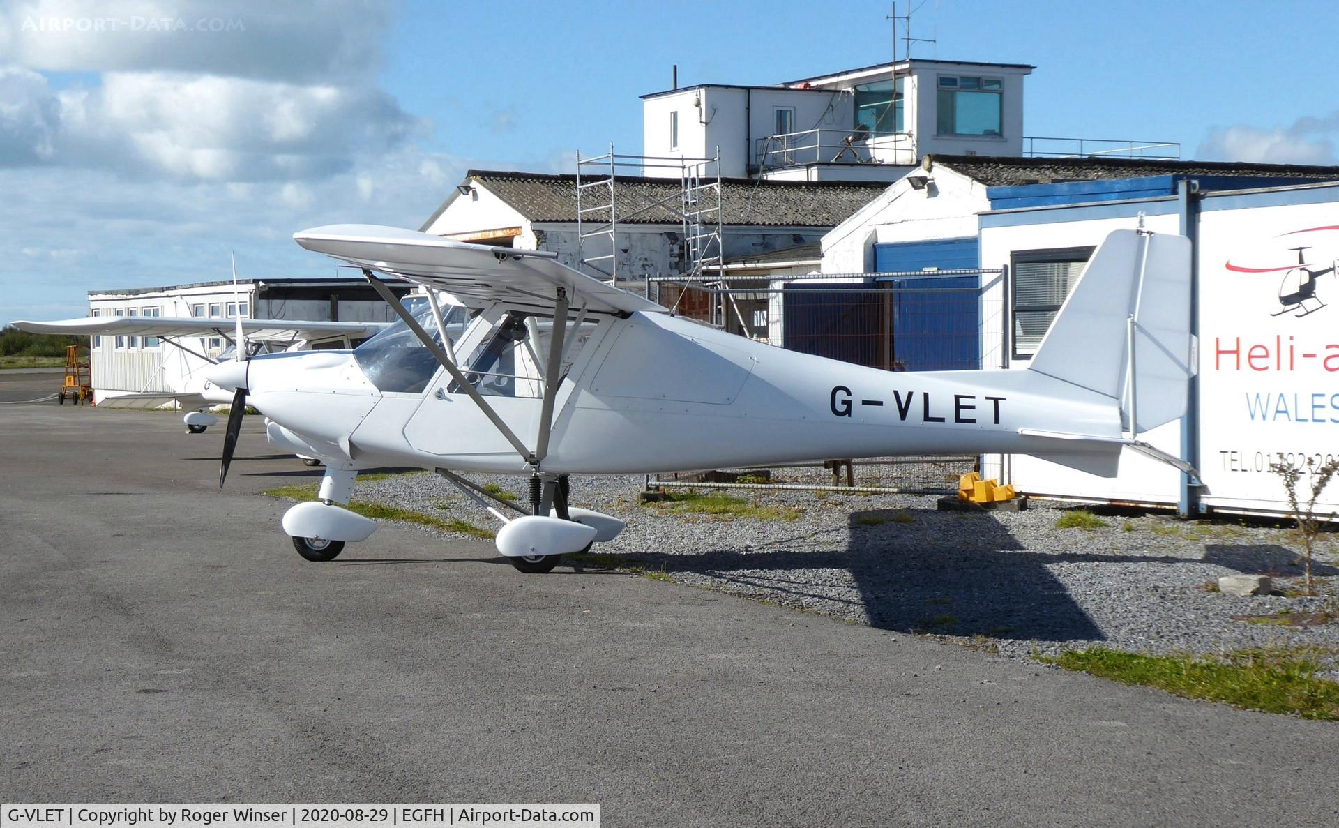 G-VLET, 2020 Comco Ikarus C42 FB100 Bravo C/N 2002-7587, Resident Ikarus C42 operated by Gower Flight Centre.