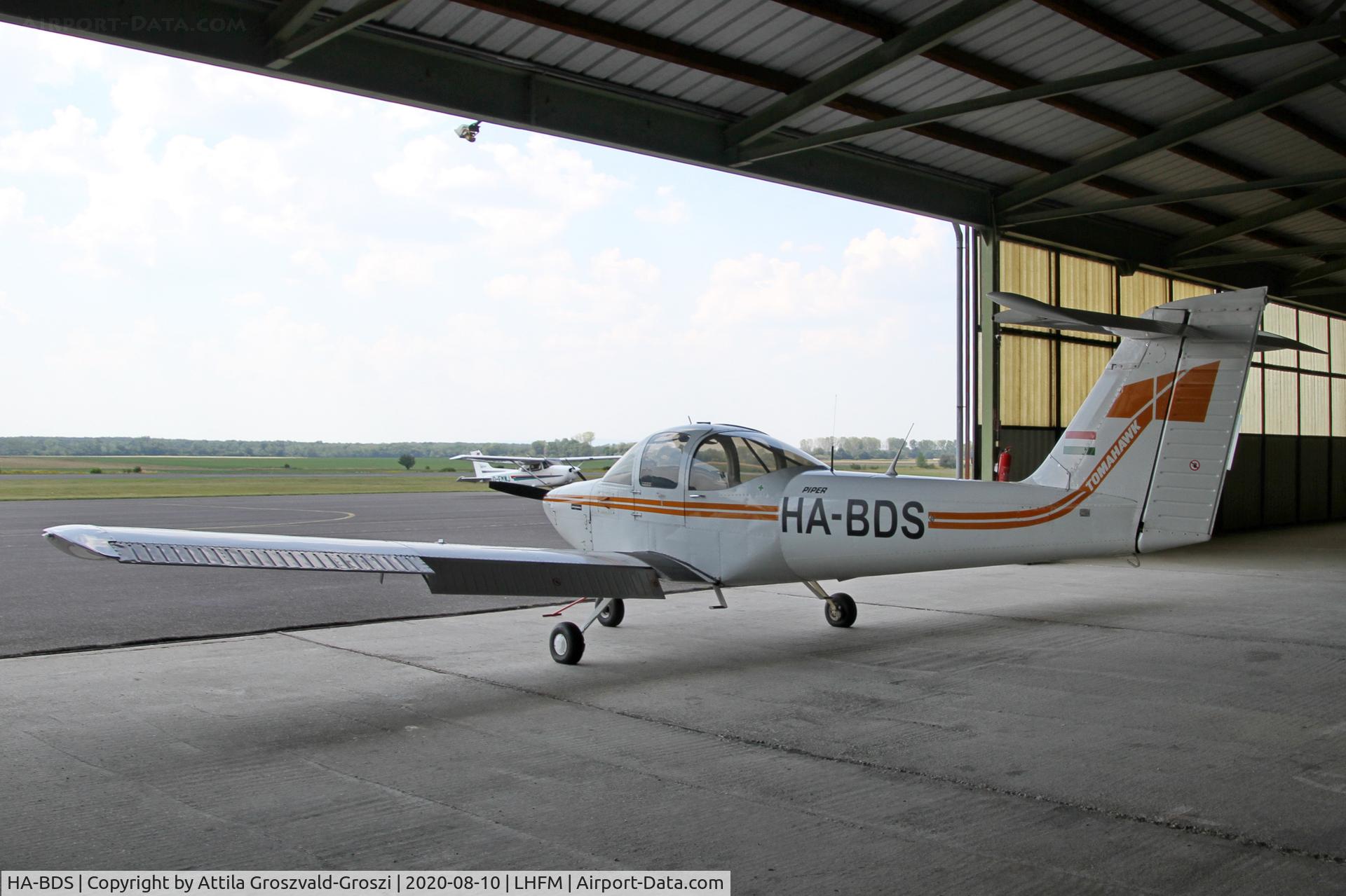 HA-BDS, Piper PA-38-112 Tomahawk Tomahawk C/N 38-78A0176, LHFM - Fertöszentmiklós, MEIDL Airport, Hungary