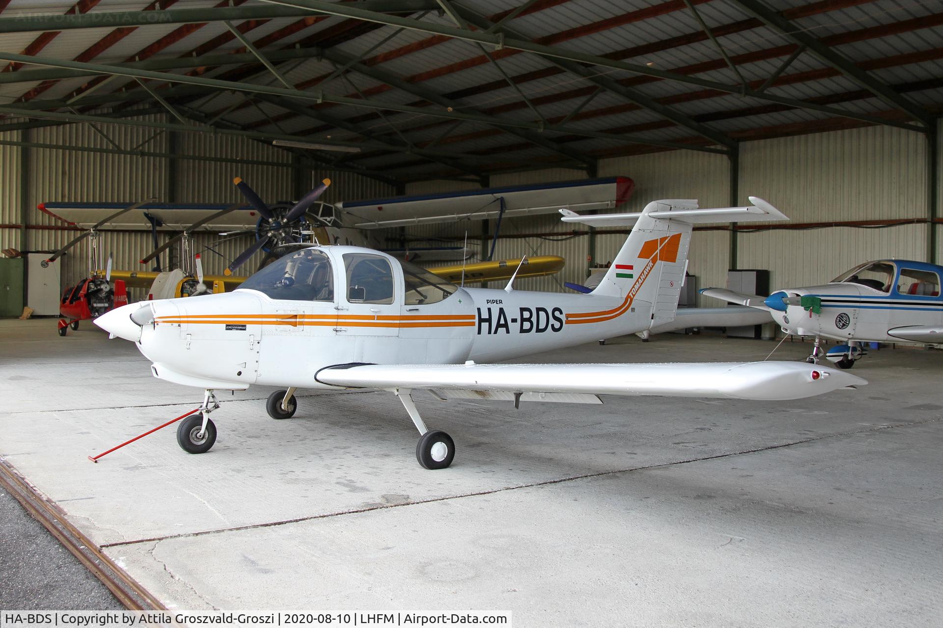 HA-BDS, Piper PA-38-112 Tomahawk Tomahawk C/N 38-78A0176, LHFM - Fertöszentmiklós, MEIDL Airport, Hungary