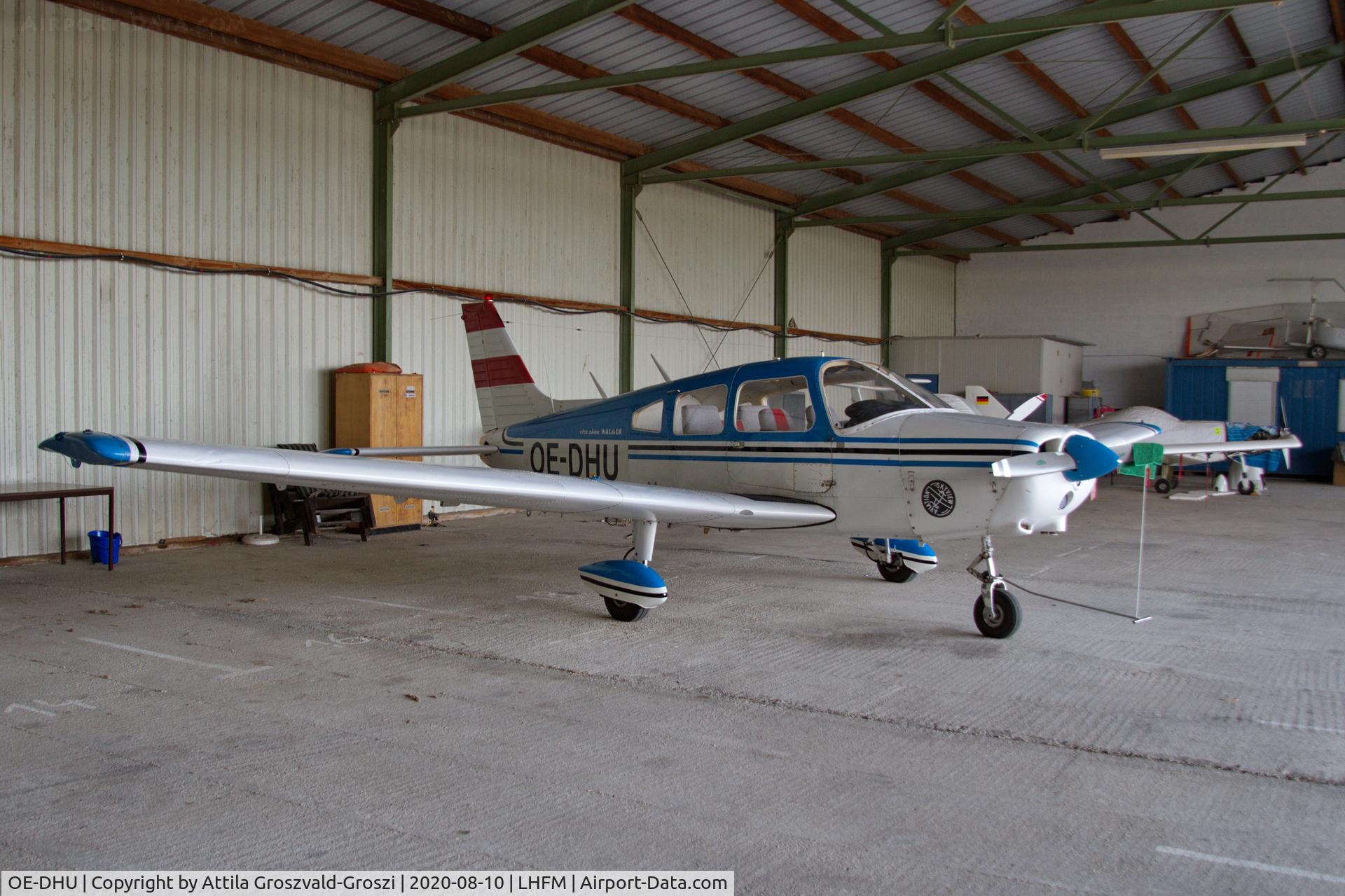 OE-DHU, Piper PA-28-151 C/N 28-7415449, LHFM - Fertöszentmiklós, MEIDL Airport, Hungary