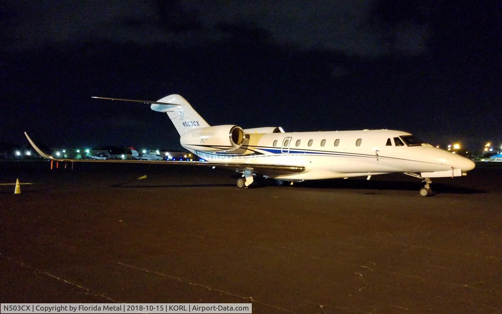 N503CX, 2013 Cessna 750 Citation X C/N 750-0503, NBAA 2018