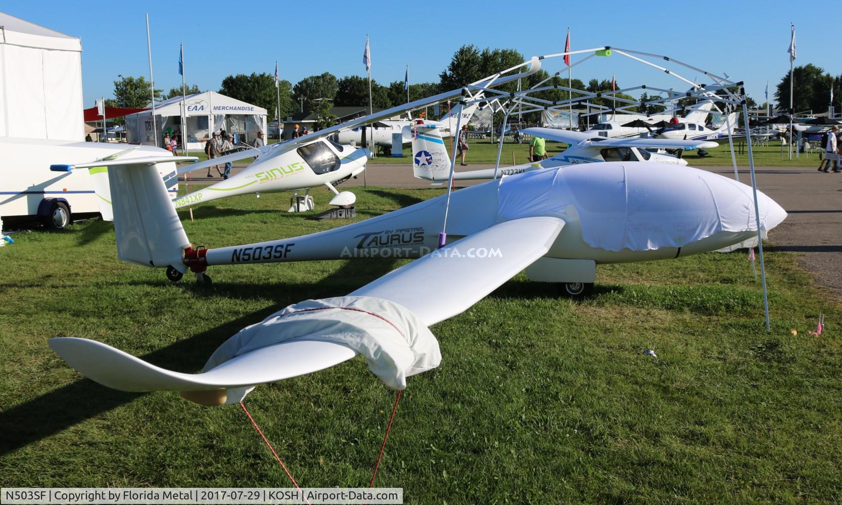 N503SF, 2016 Pipistrel Taurus 503 C/N 142 T 503 LSA, OSH 2017