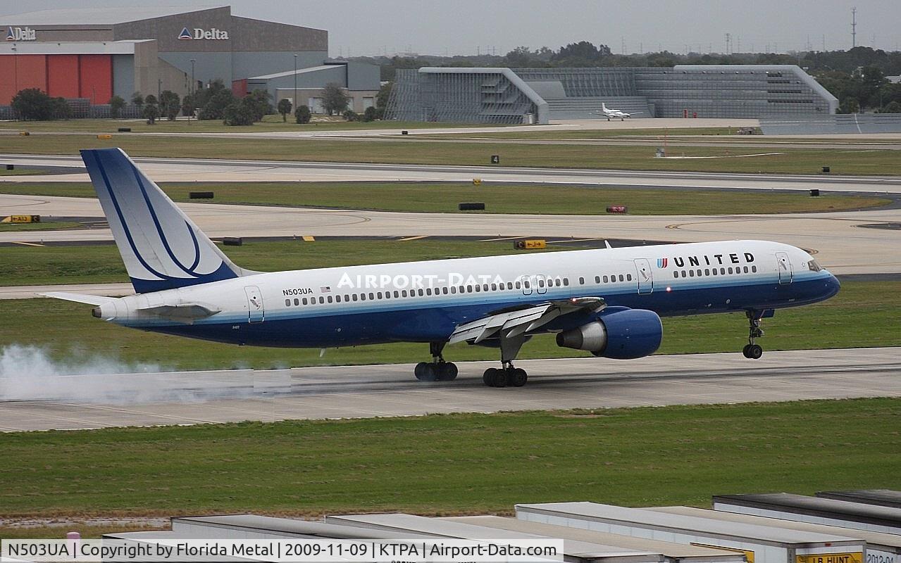 N503UA, 1989 Boeing 757-222 C/N 24624, TPA 2009