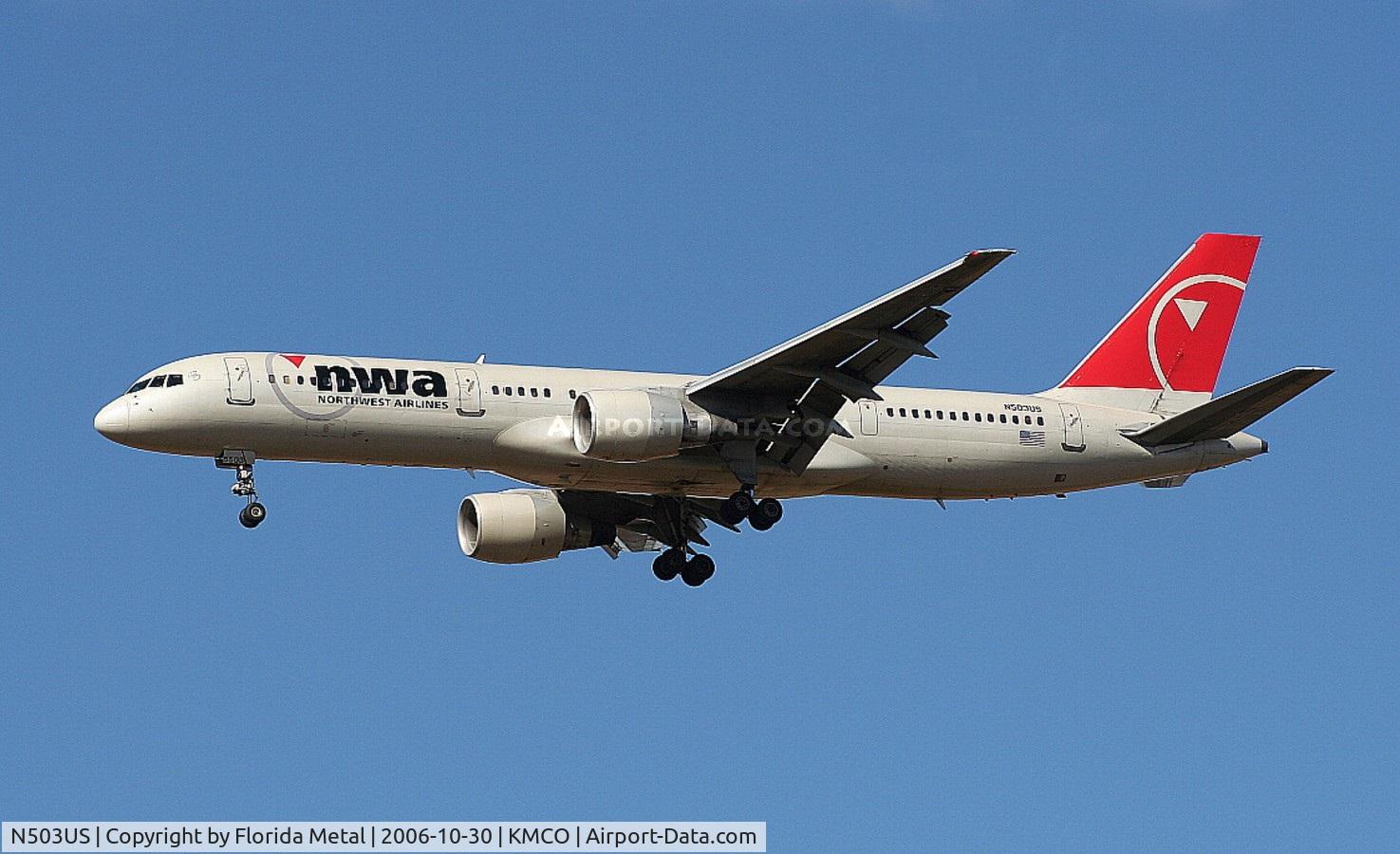 N503US, 1985 Boeing 757-251 C/N 23192, MCO 2007