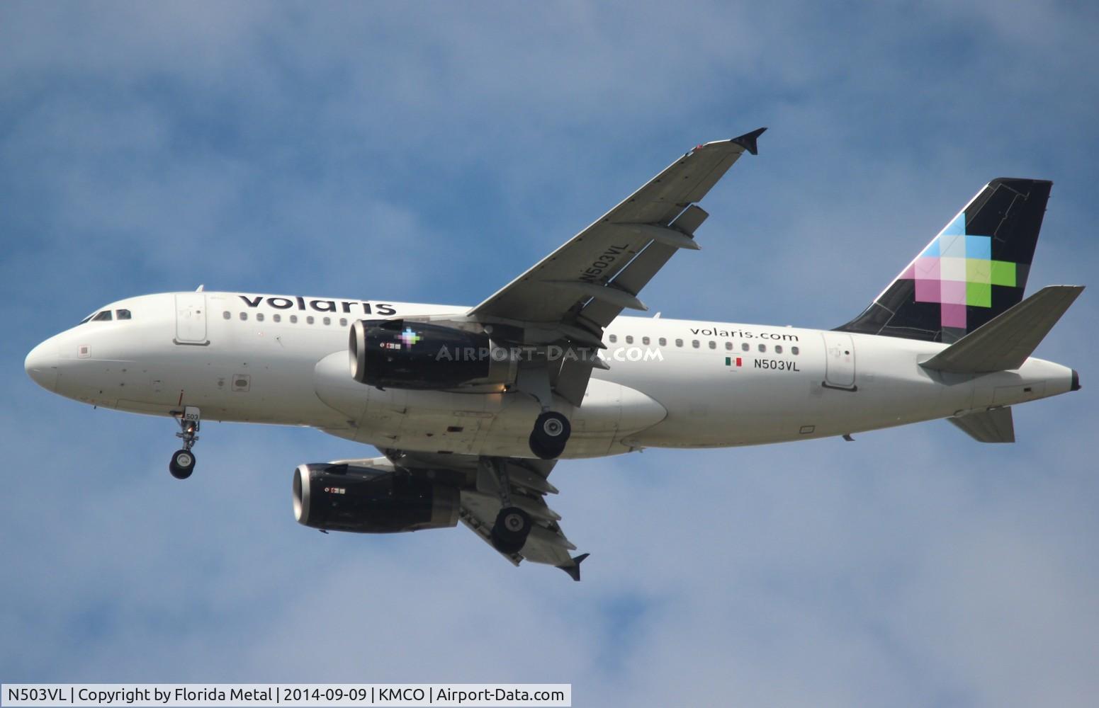 N503VL, 2008 Airbus A319-132 C/N 3491, MCO 2014