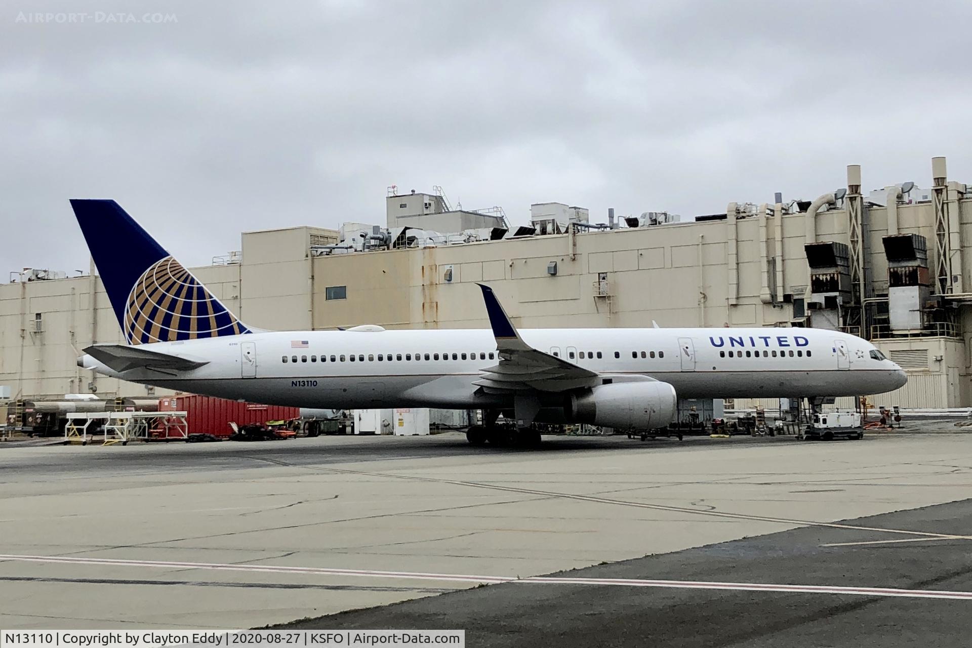 N13110, 1994 Boeing 757-224 C/N 27300, SFO 2020.