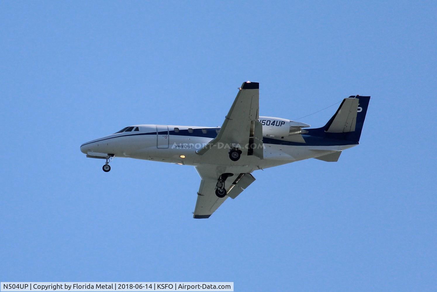 N504UP, 2003 Cessna 560XL C/N 560-5324, SFO 2018