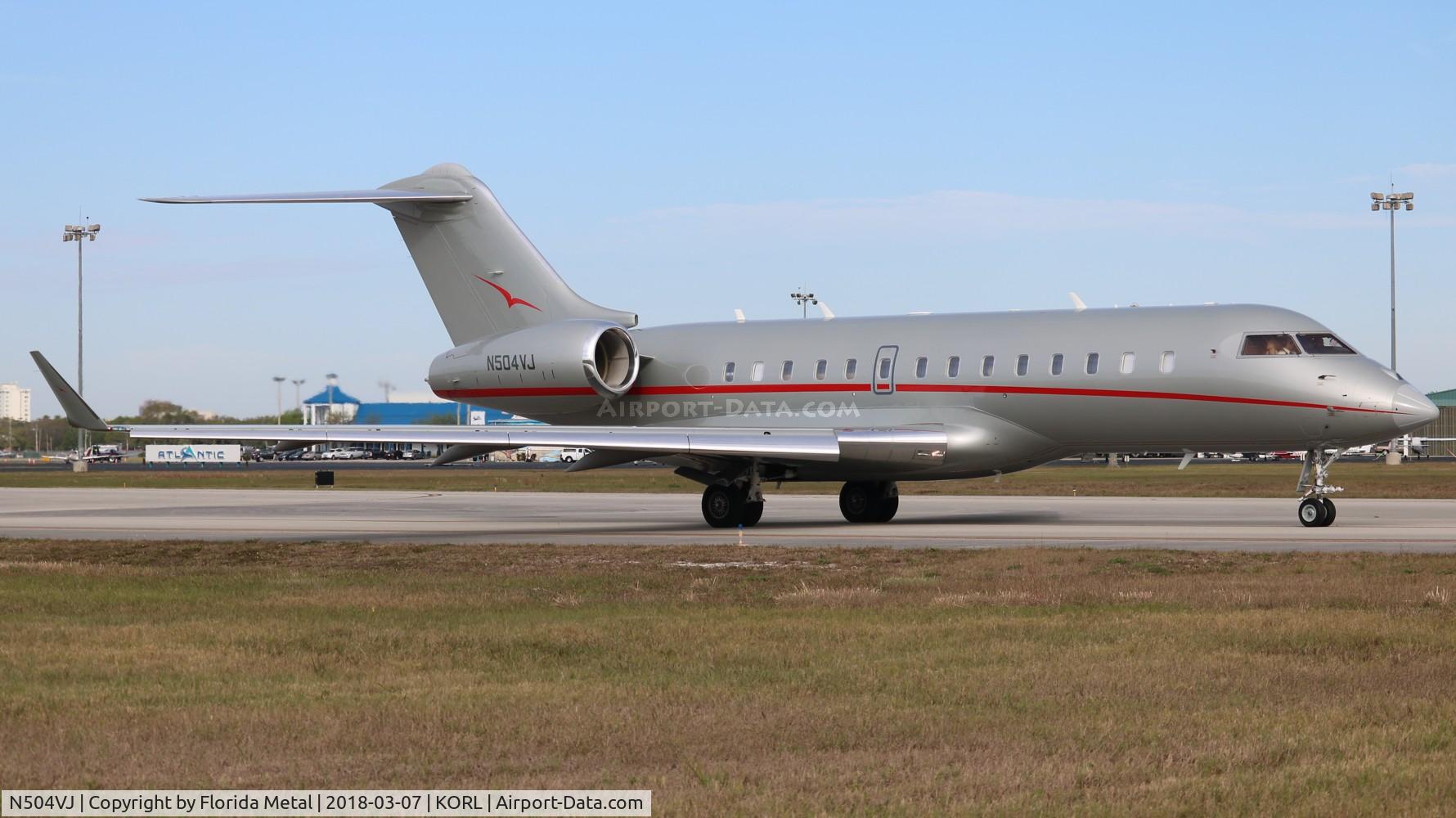 N504VJ, 2013 Bombardier BD-700-1A11 Global 5000 C/N 9566, ORL 2018