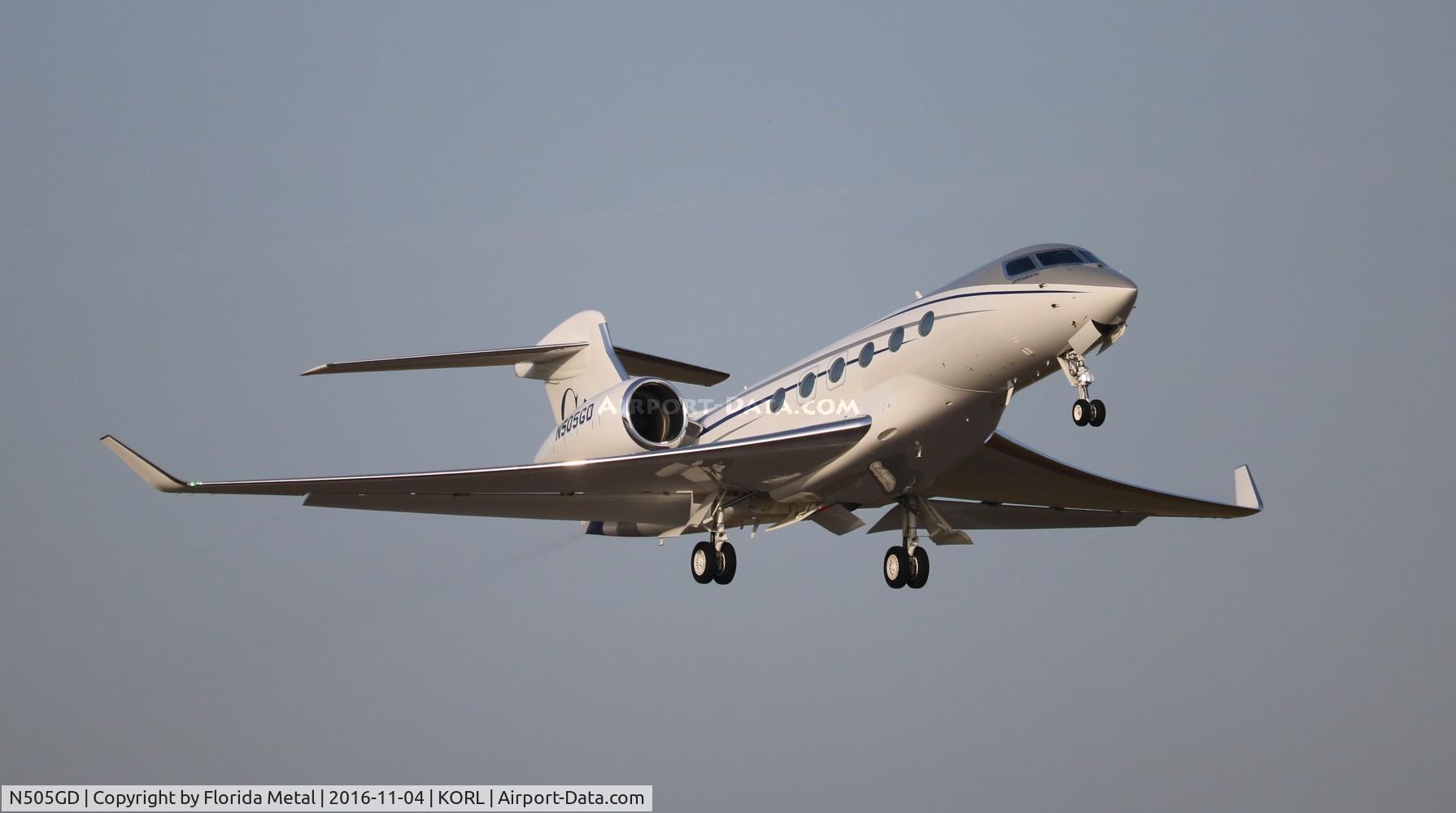 N505GD, 2016 Gulfstream Aerospace GVII-G500 C/N 72005, NBAA 2016