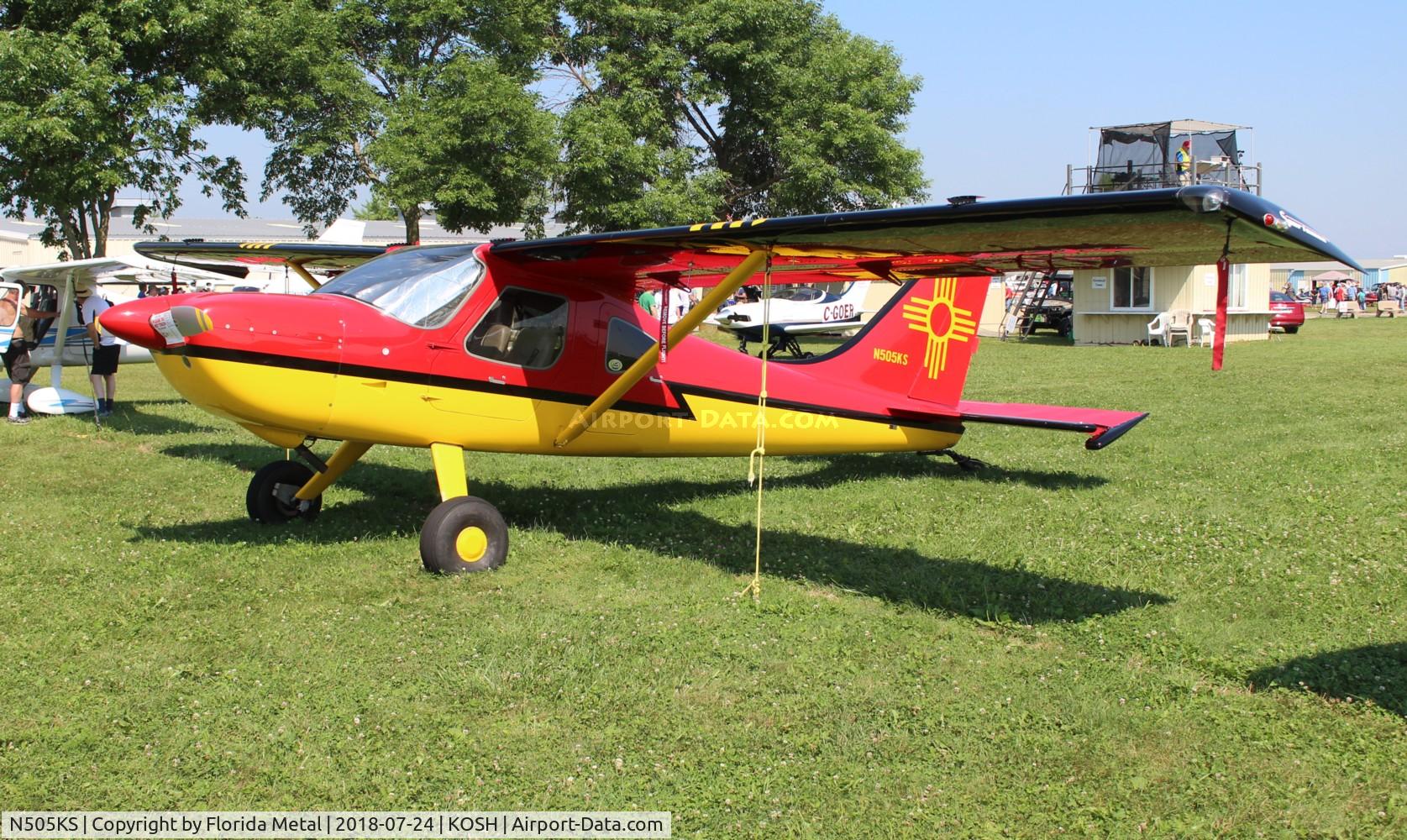 N505KS, 2007 Glasair GS-2 Sportsman C/N 7185, OSH 2018