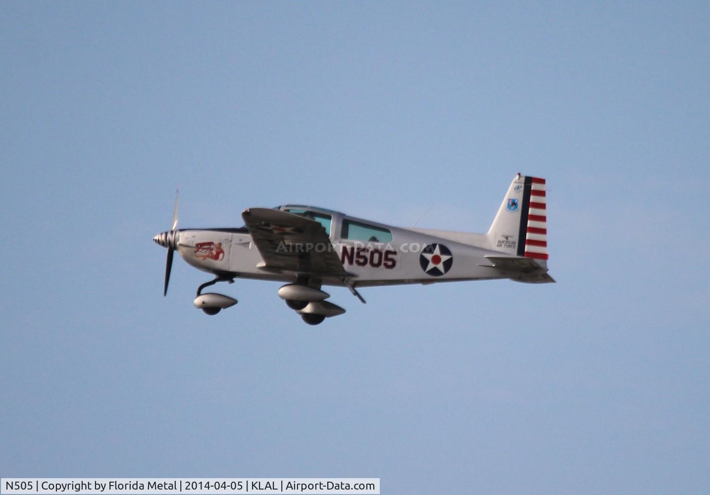 N505, 1979 Grumman American AA-5B Tiger C/N AA5B1275, SNF 2014