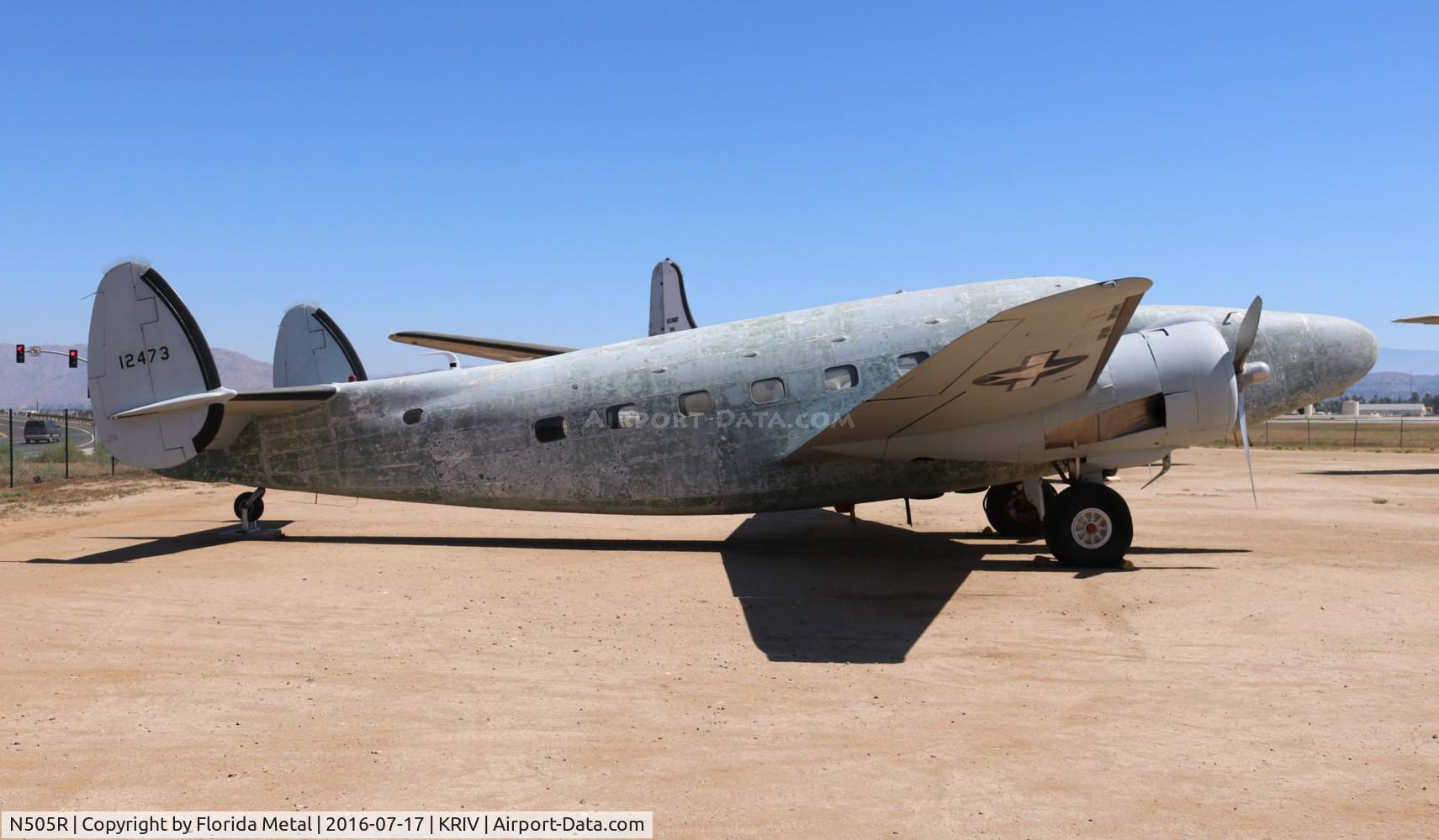 N505R, 1942 Lockheed 18-08 Lodestar C/N 2358, March AFB Museum