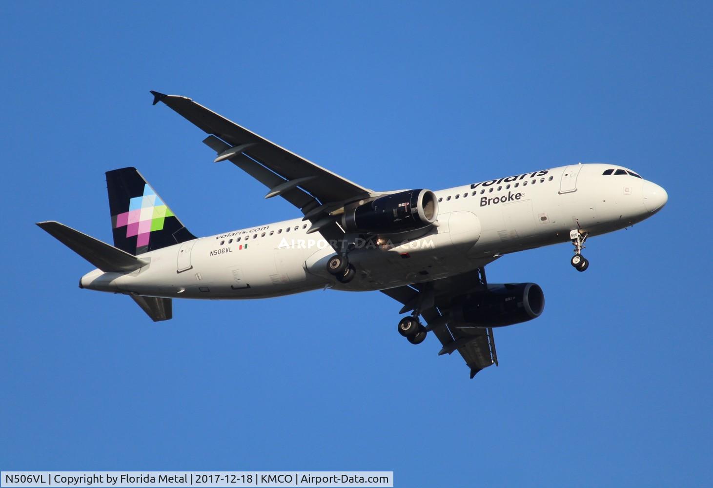 N506VL, 2011 Airbus A320-233 C/N 4828, MCO 2017