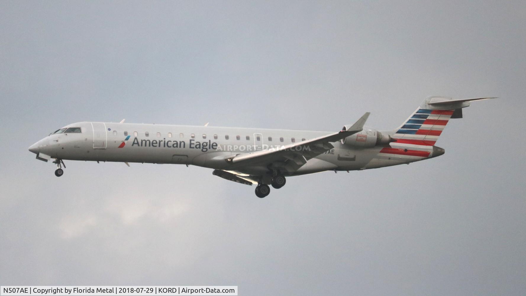 N507AE, 2002 Bombardier CRJ-701 (CL-600-2C10) Regional Jet C/N 10059, ORD 2018