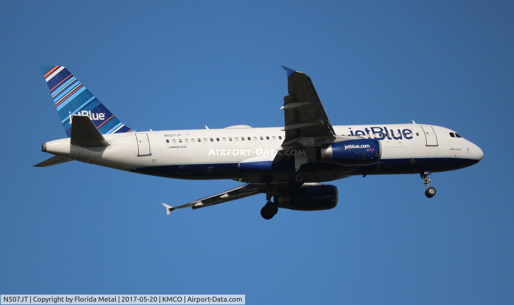 N507JT, 2000 Airbus A320-232 C/N 1240, MCO 2017
