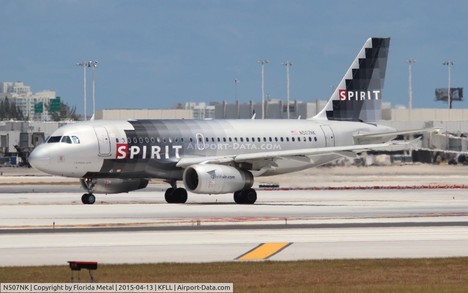 N507NK, 2005 Airbus A319-132 C/N 2560, FLL 2015