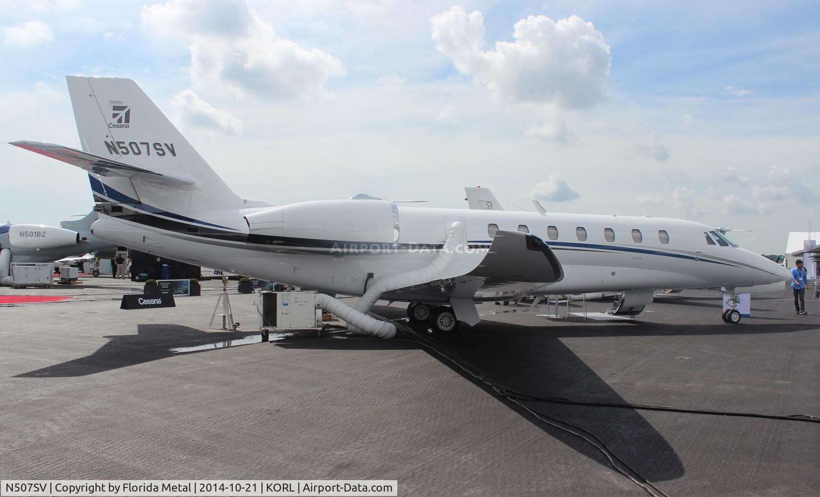 N507SV, 2014 Cessna 680 Citation Sovereign+ C/N 680-0507, NBAA 2014
