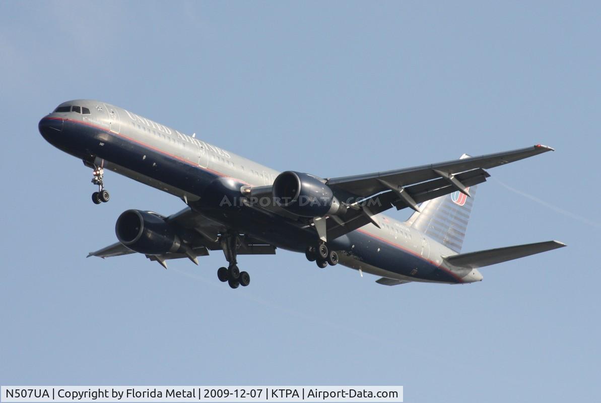 N507UA, 1990 Boeing 757-222F C/N 24743, TPA 2009
