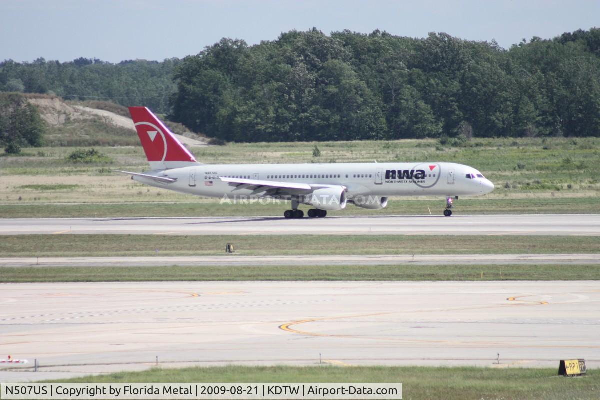 N507US, 1985 Boeing 757-251 C/N 23196, DTW 2009