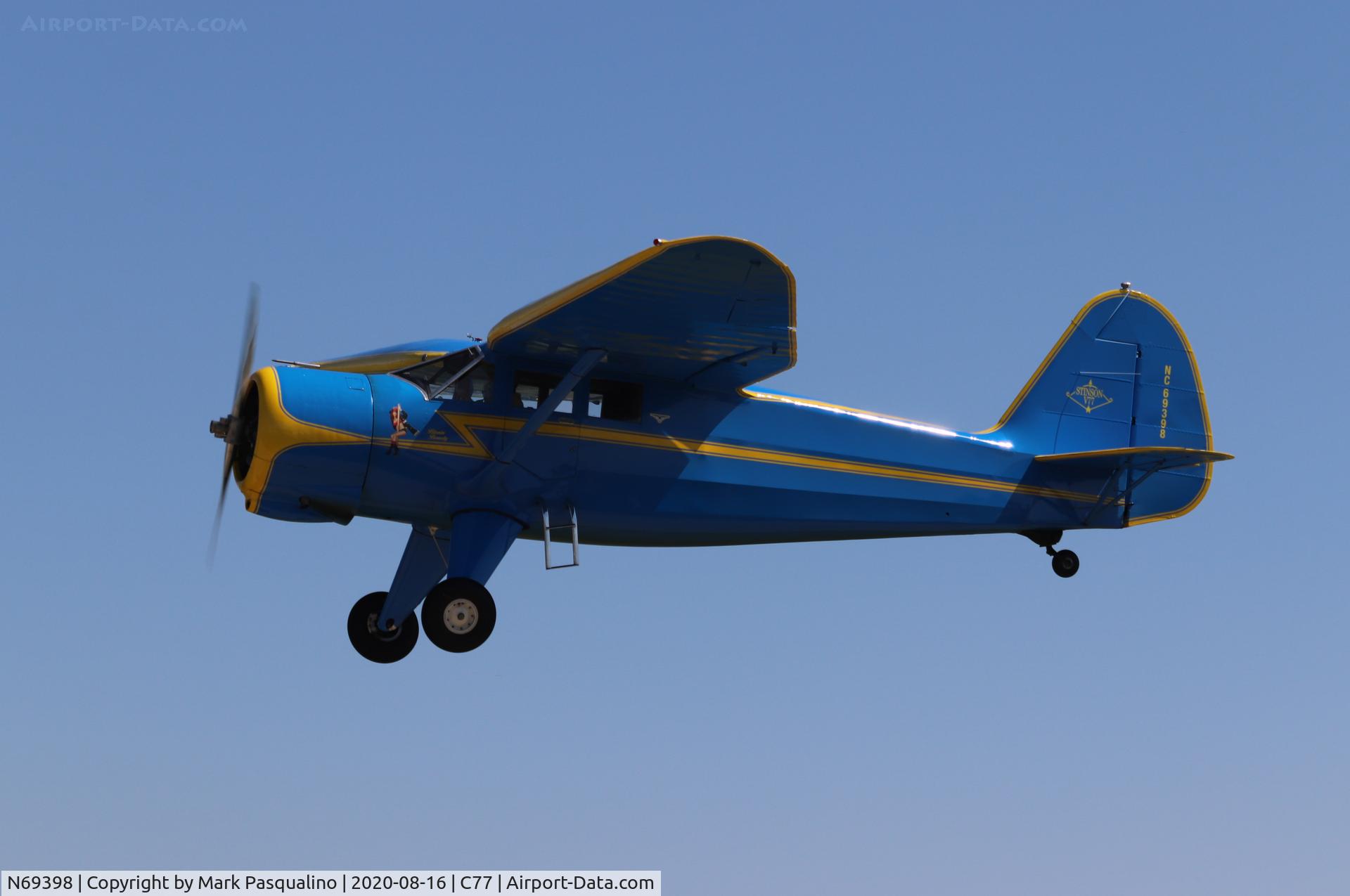 N69398, 1944 Stinson V77 Reliant C/N 77-293, Stinson V77