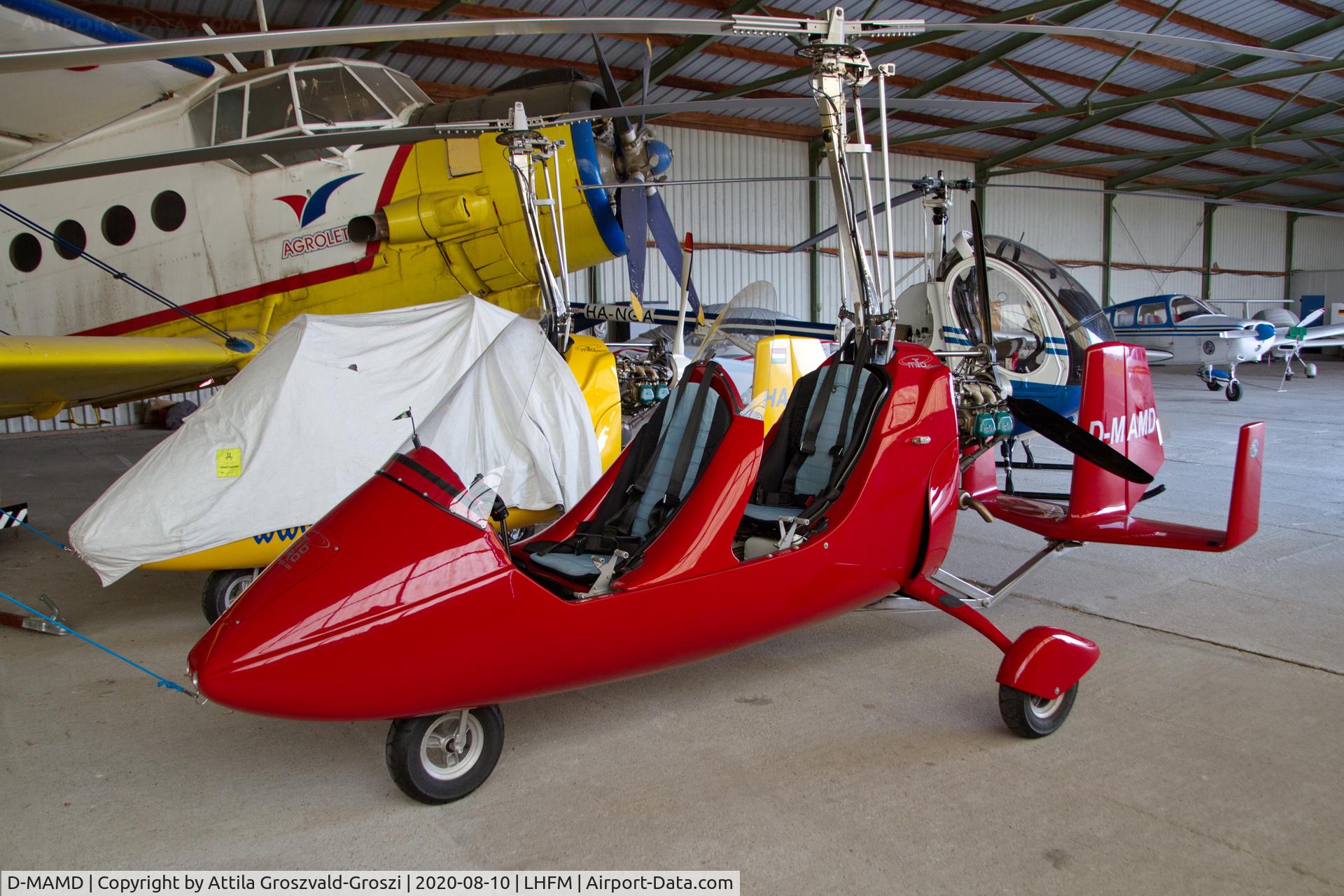 D-MAMD, AutoGyro Europe MTOSport C/N Not found D-MAMD, LHFM - Fertöszentmiklós, MEIDL Airport, Hungary