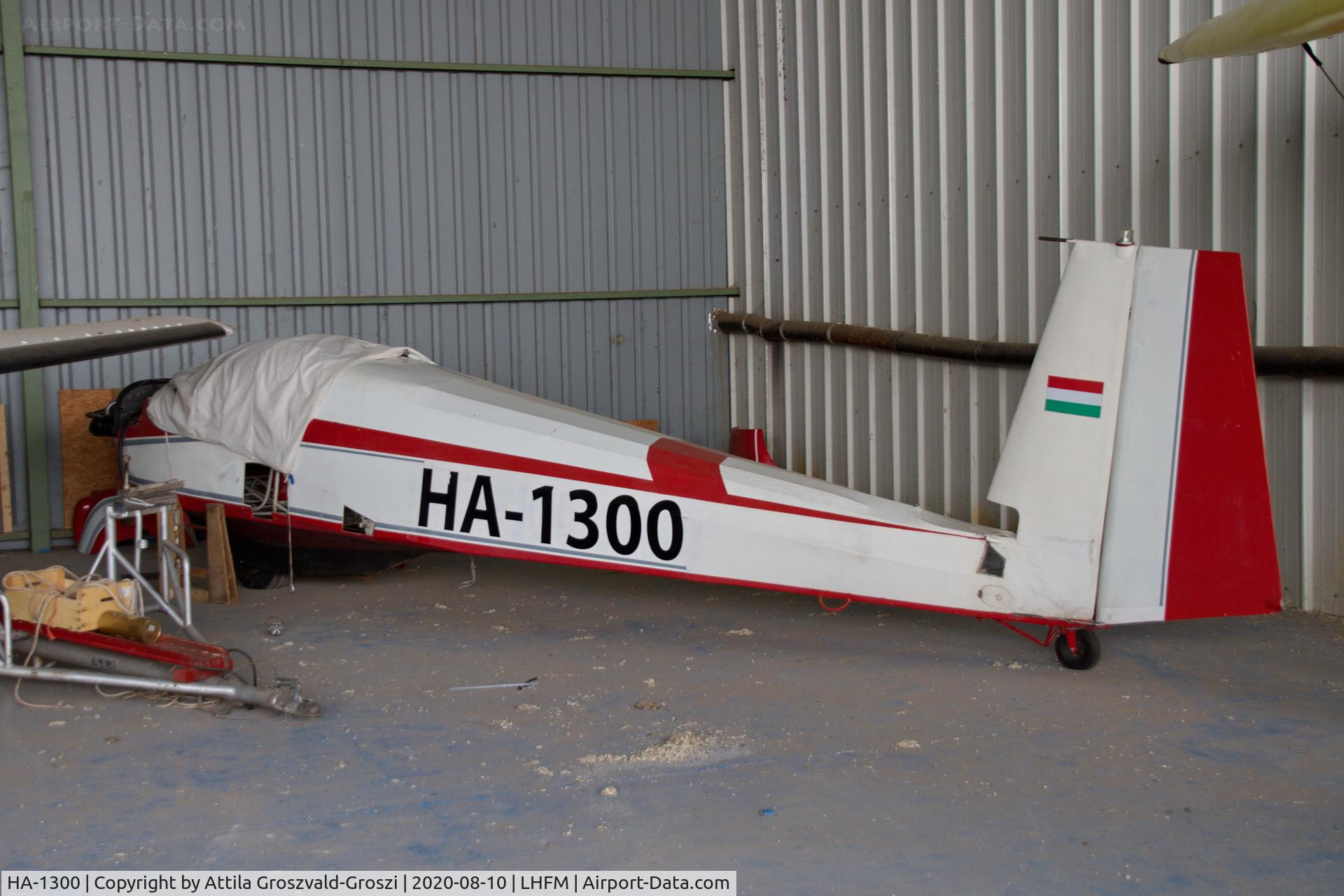 HA-1300, 1973 Scheibe SF-25D Falke C/N 4464, LHFM - Fertöszentmiklós, MEIDL Airport, Hungary